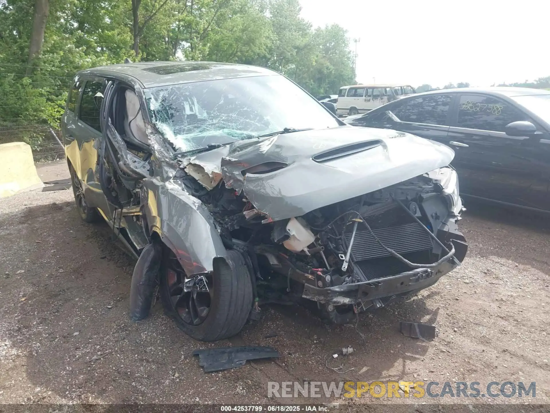 1 Photograph of a damaged car 1C4SDJCT8NC186899 DODGE DURANGO 2022