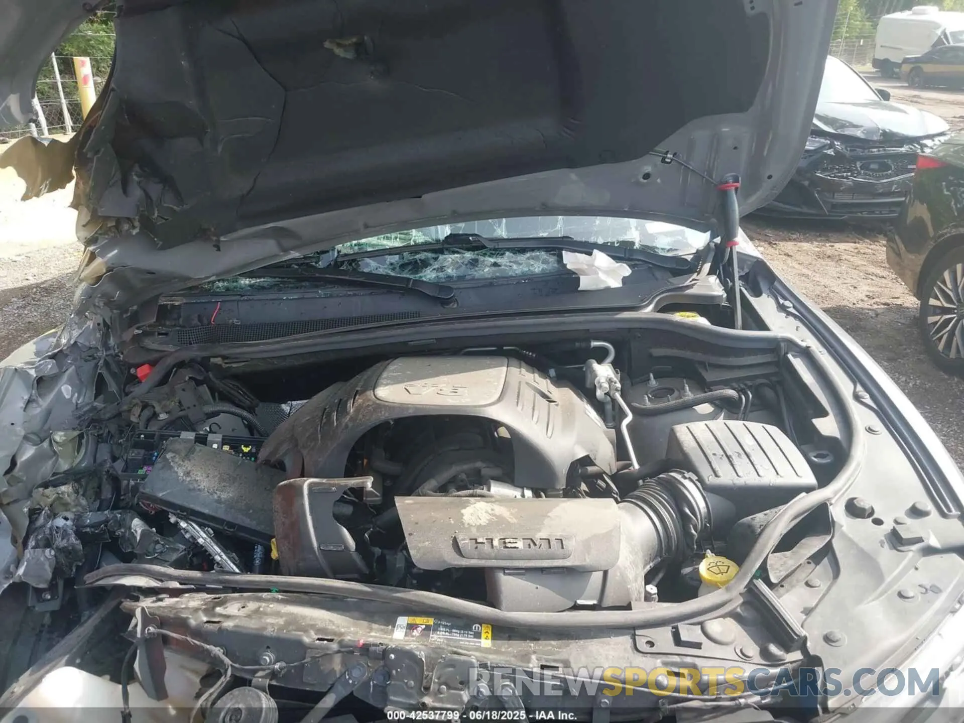 10 Photograph of a damaged car 1C4SDJCT8NC186899 DODGE DURANGO 2022