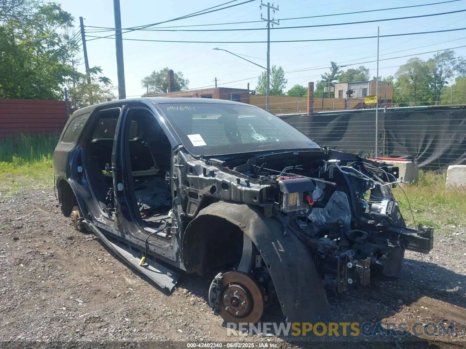 1 Photograph of a damaged car 1C4SDJCT8NC194694 DODGE DURANGO 2022