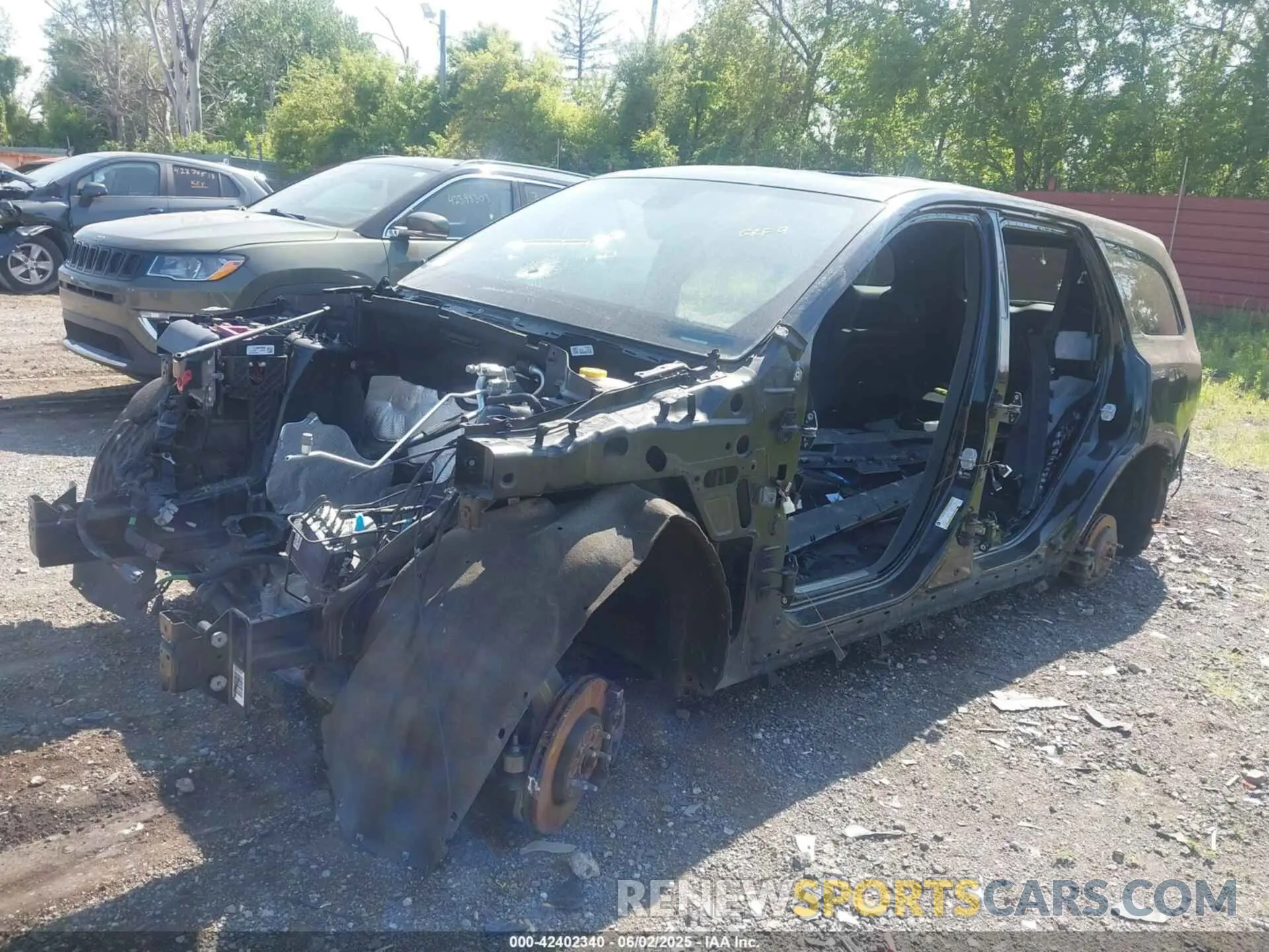2 Photograph of a damaged car 1C4SDJCT8NC194694 DODGE DURANGO 2022