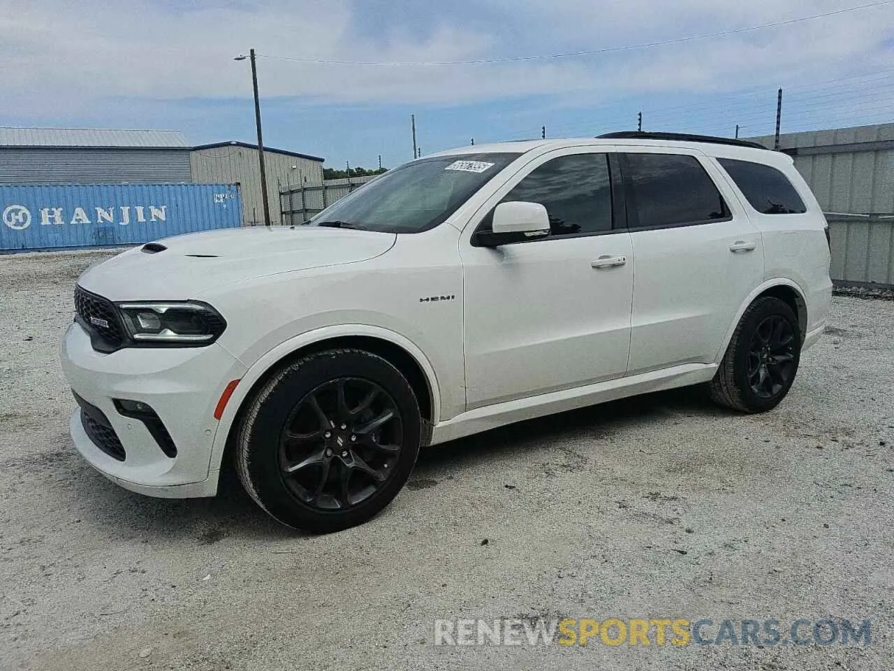 1 Photograph of a damaged car 1C4SDJCT9NC230229 DODGE DURANGO 2022