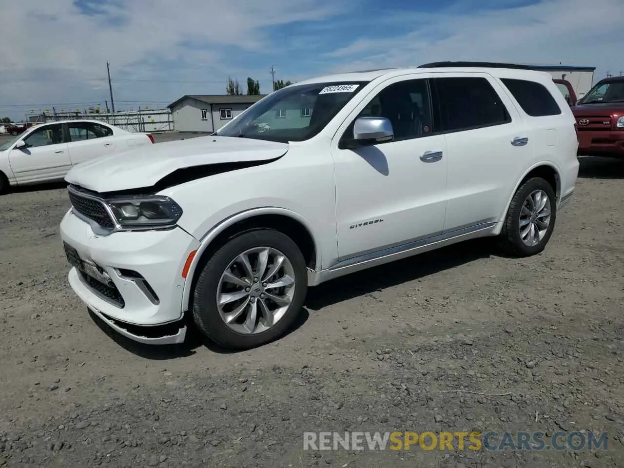 1 Photograph of a damaged car 1C4SDJETXNC193558 DODGE DURANGO 2022