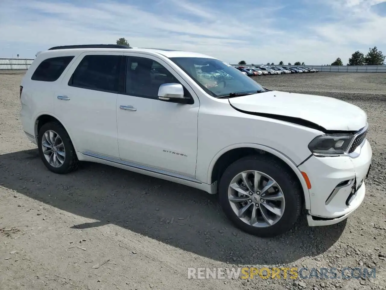 4 Photograph of a damaged car 1C4SDJETXNC193558 DODGE DURANGO 2022