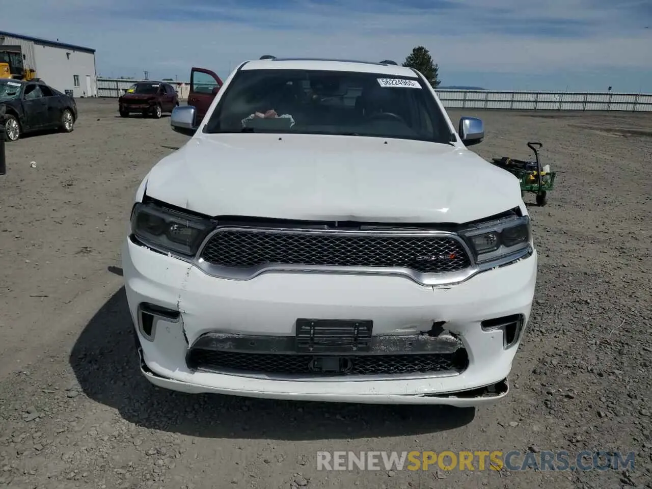 5 Photograph of a damaged car 1C4SDJETXNC193558 DODGE DURANGO 2022