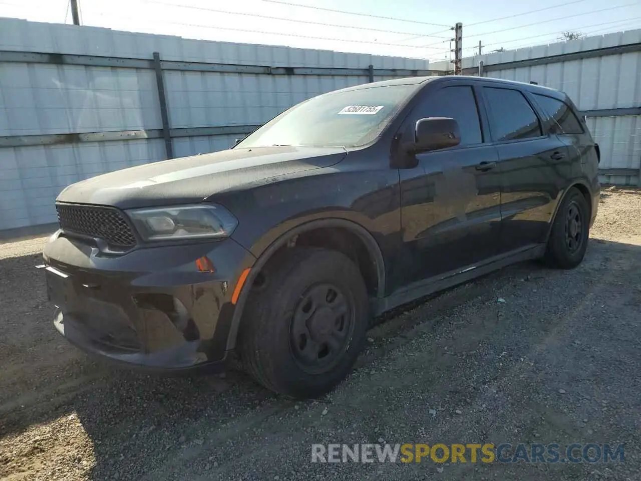 1 Photograph of a damaged car 1C4SDJFT2NC195416 DODGE DURANGO 2022