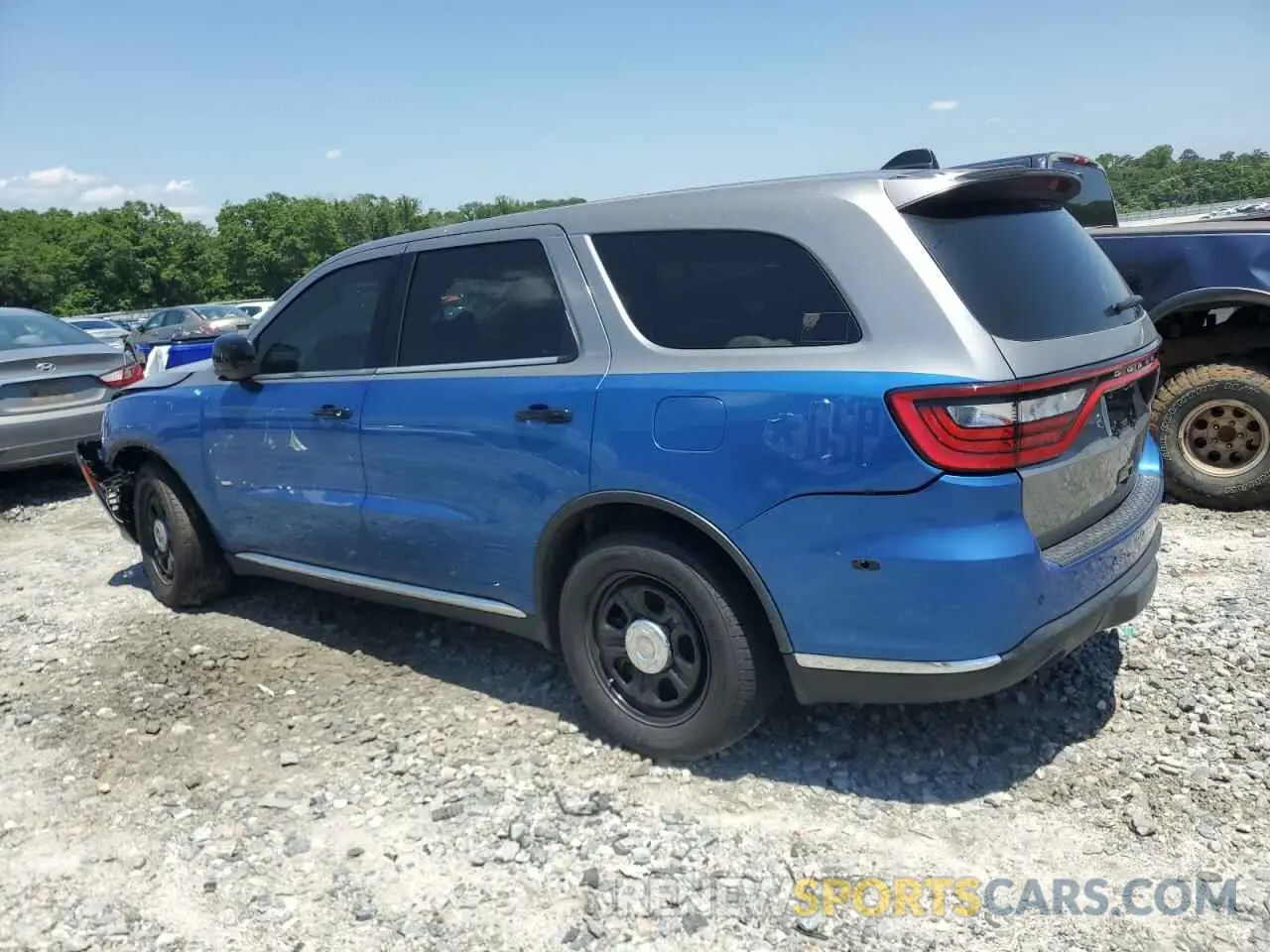 2 Photograph of a damaged car 1C4SDJFT4NC202107 DODGE DURANGO 2022