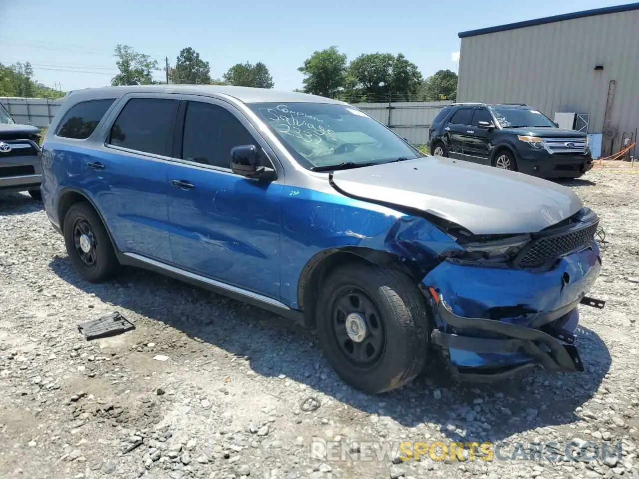 4 Photograph of a damaged car 1C4SDJFT4NC202107 DODGE DURANGO 2022