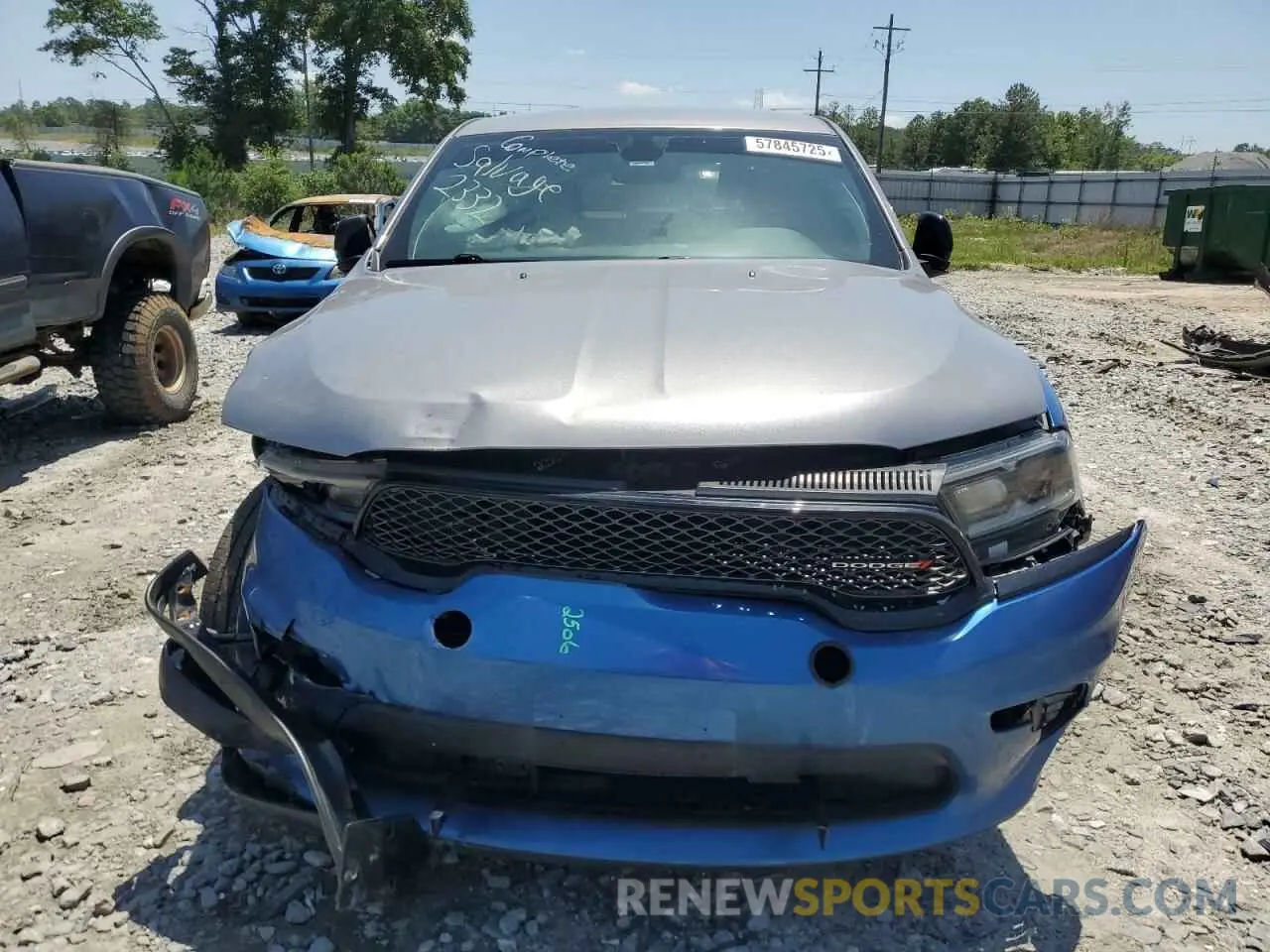 5 Photograph of a damaged car 1C4SDJFT4NC202107 DODGE DURANGO 2022