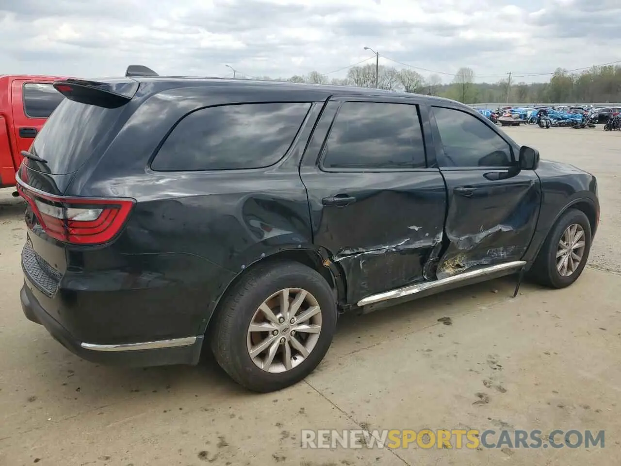 3 Photograph of a damaged car 1C4SDJFT5NC192607 DODGE DURANGO 2022