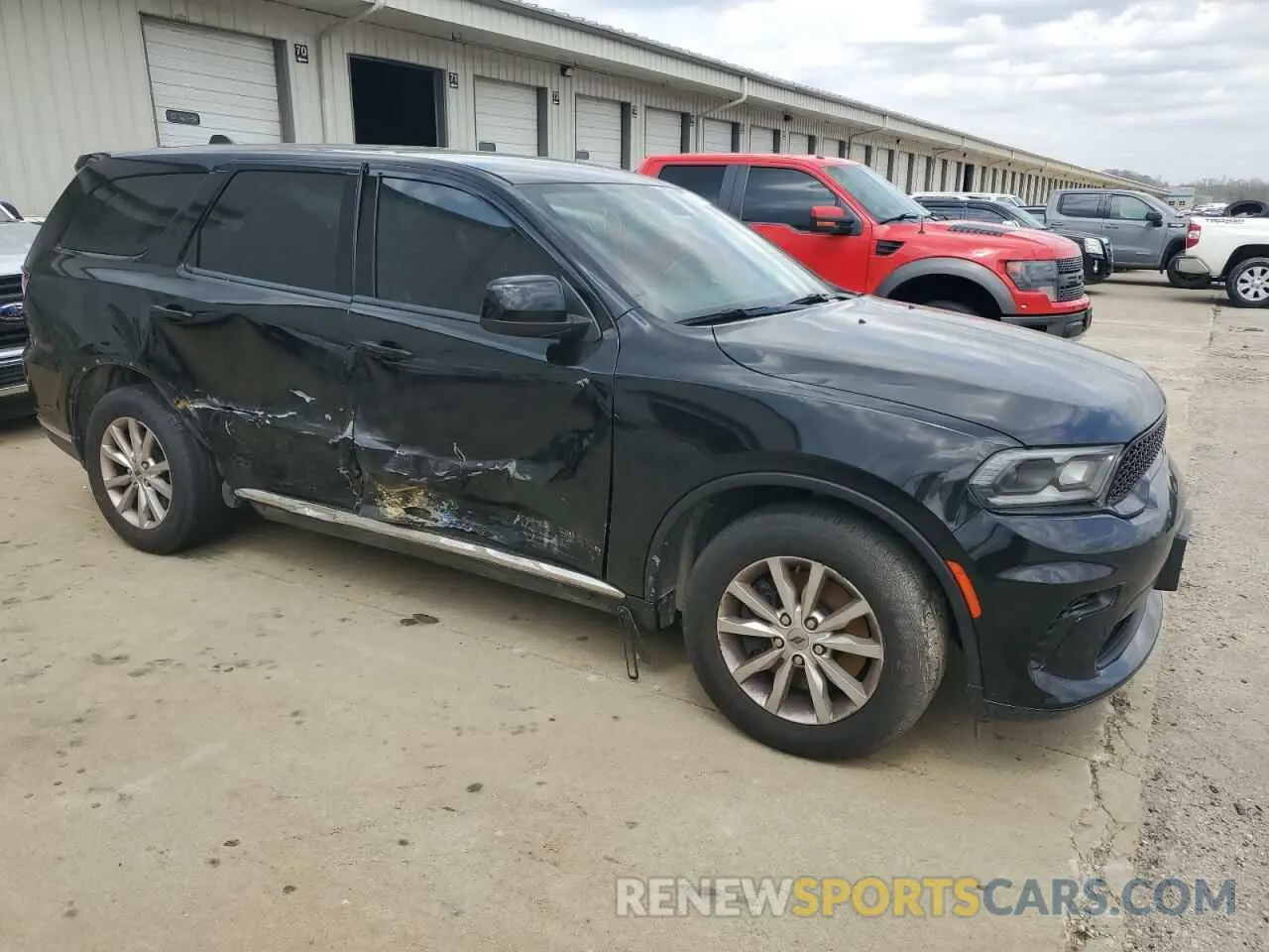 4 Photograph of a damaged car 1C4SDJFT5NC192607 DODGE DURANGO 2022