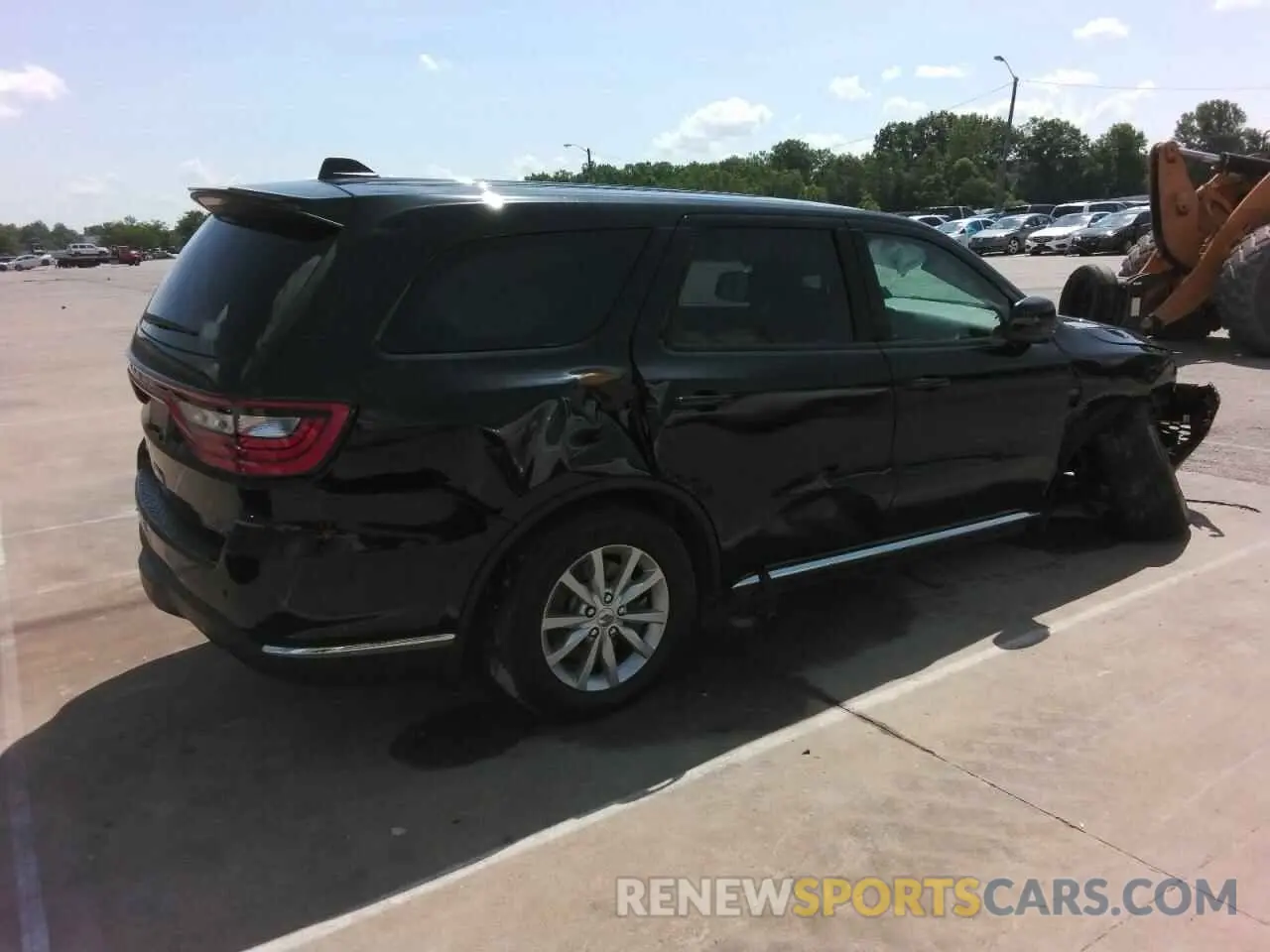3 Photograph of a damaged car 1C4SDJFT7NC192608 DODGE DURANGO 2022