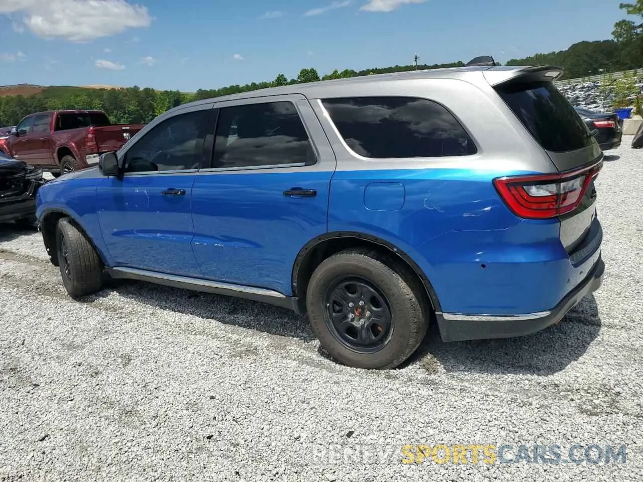 2 Photograph of a damaged car 1C4SDJFT9NC202118 DODGE DURANGO 2022