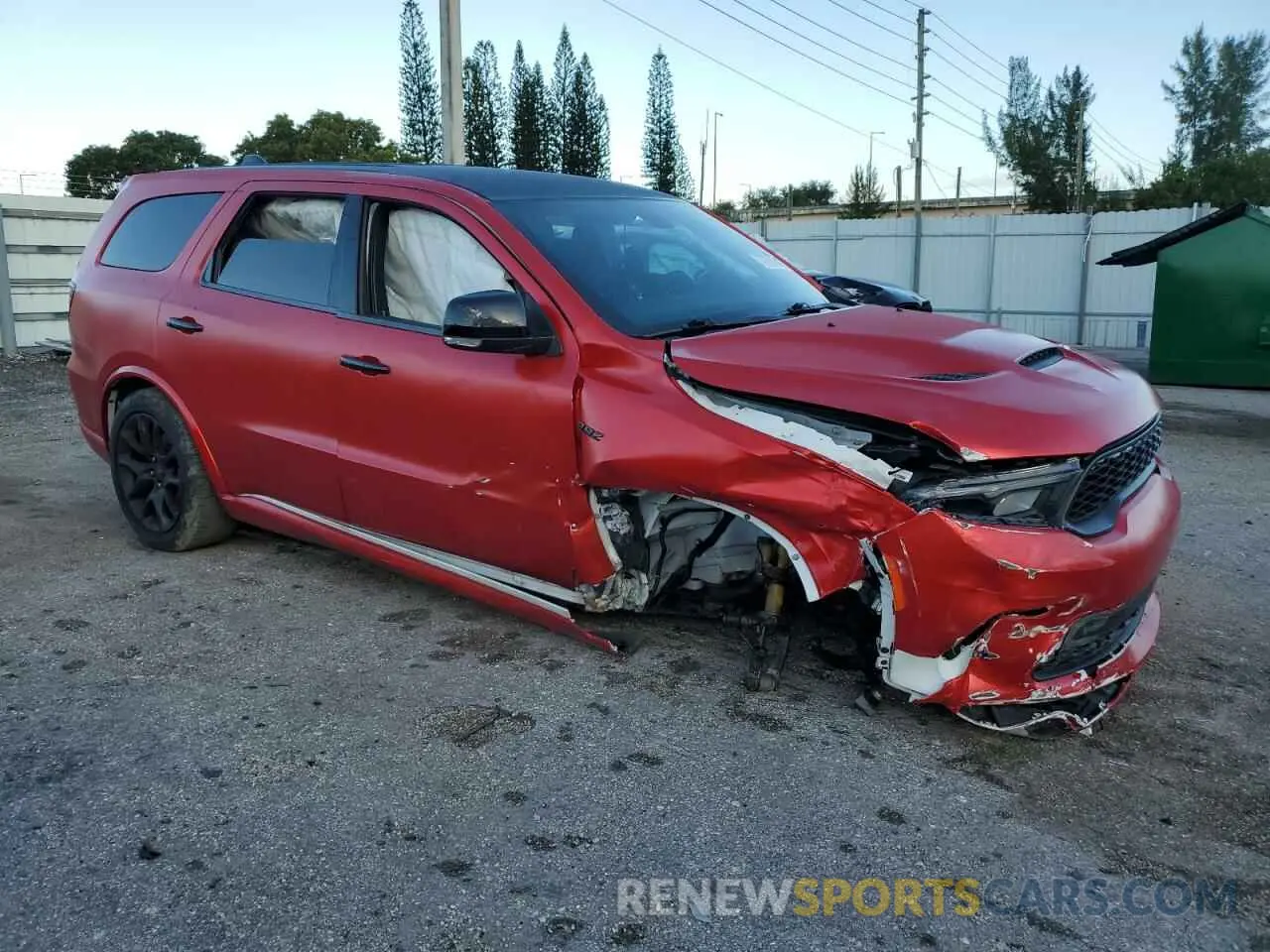 4 Photograph of a damaged car 1C4SDJGJ1NC100552 DODGE DURANGO 2022