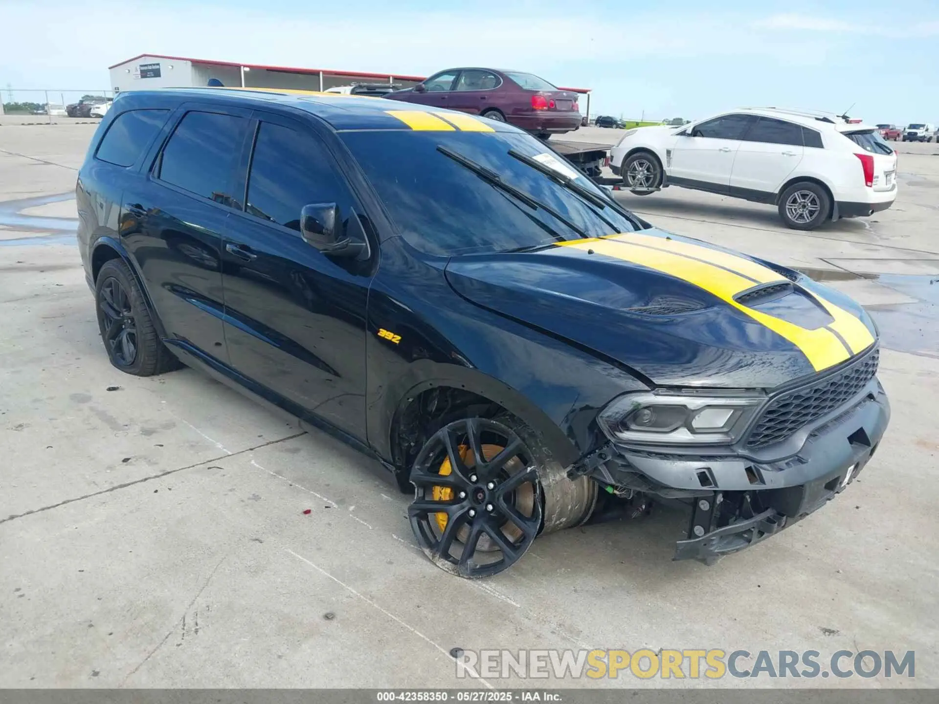 1 Photograph of a damaged car 1C4SDJGJ1NC195596 DODGE DURANGO 2022