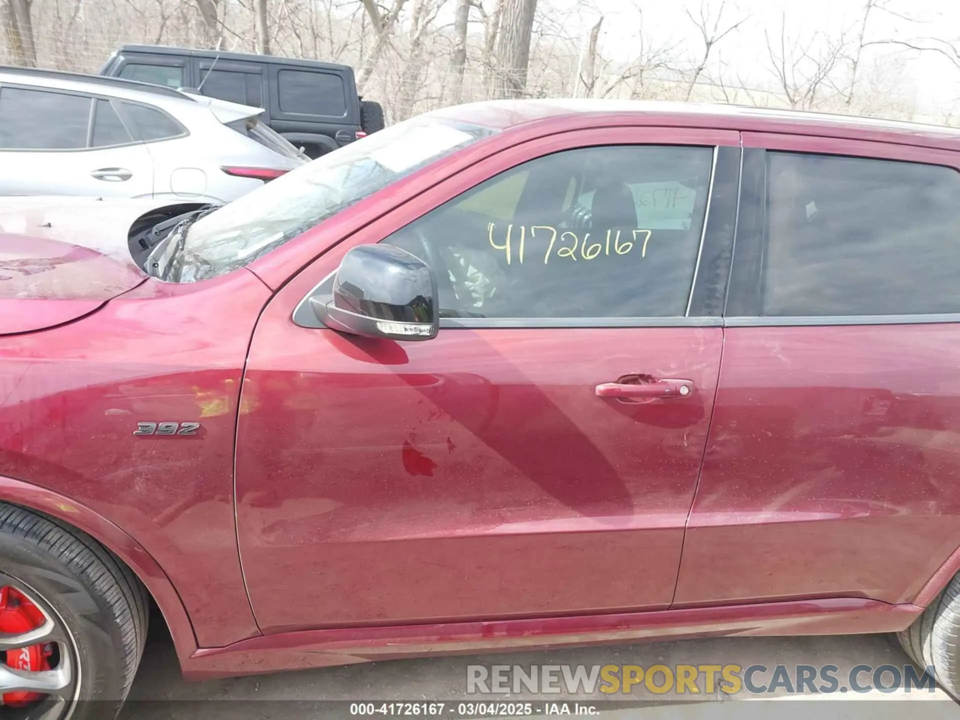 14 Photograph of a damaged car 1C4SDJGJ2NC203916 DODGE DURANGO 2022