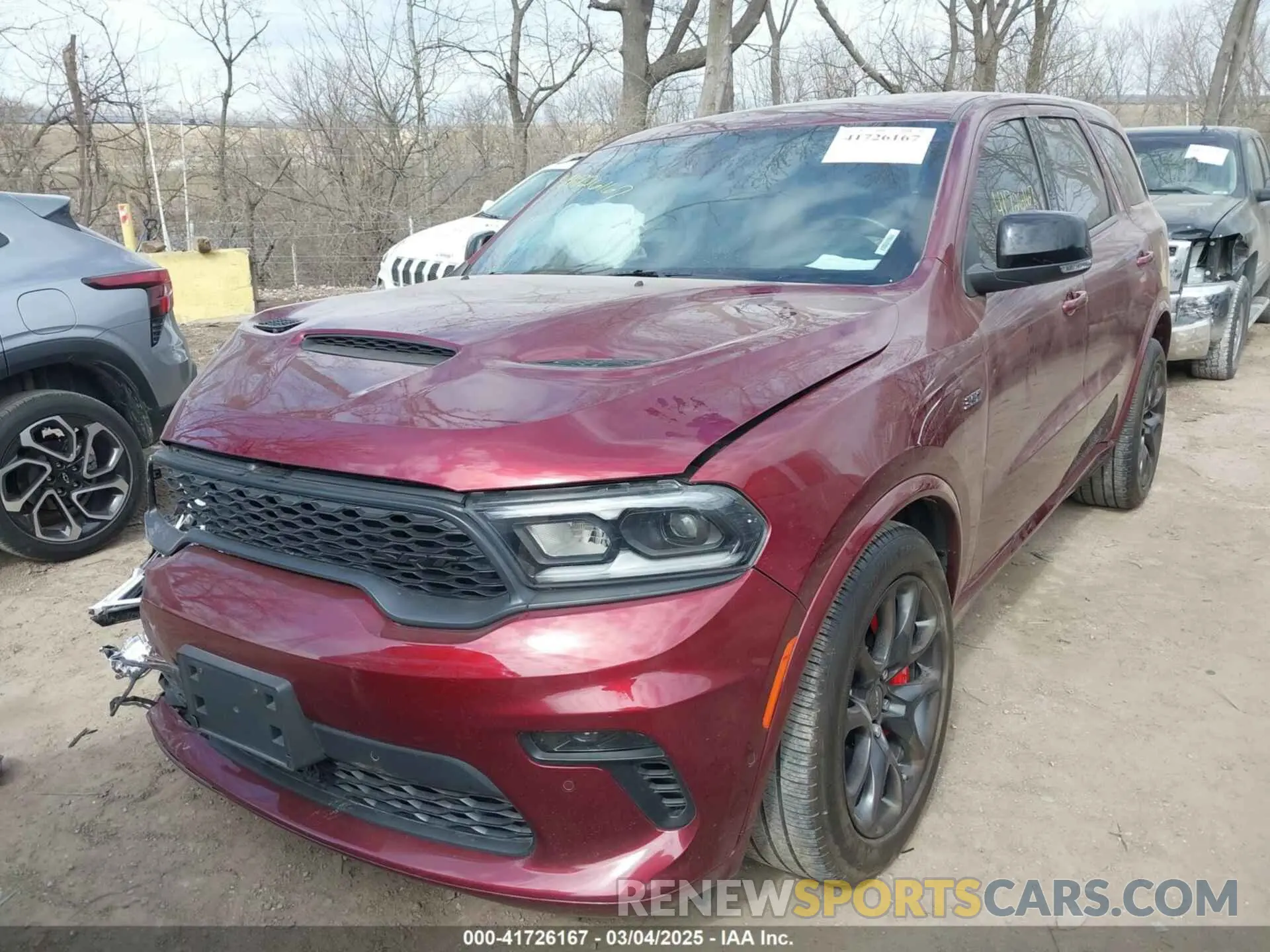 2 Photograph of a damaged car 1C4SDJGJ2NC203916 DODGE DURANGO 2022