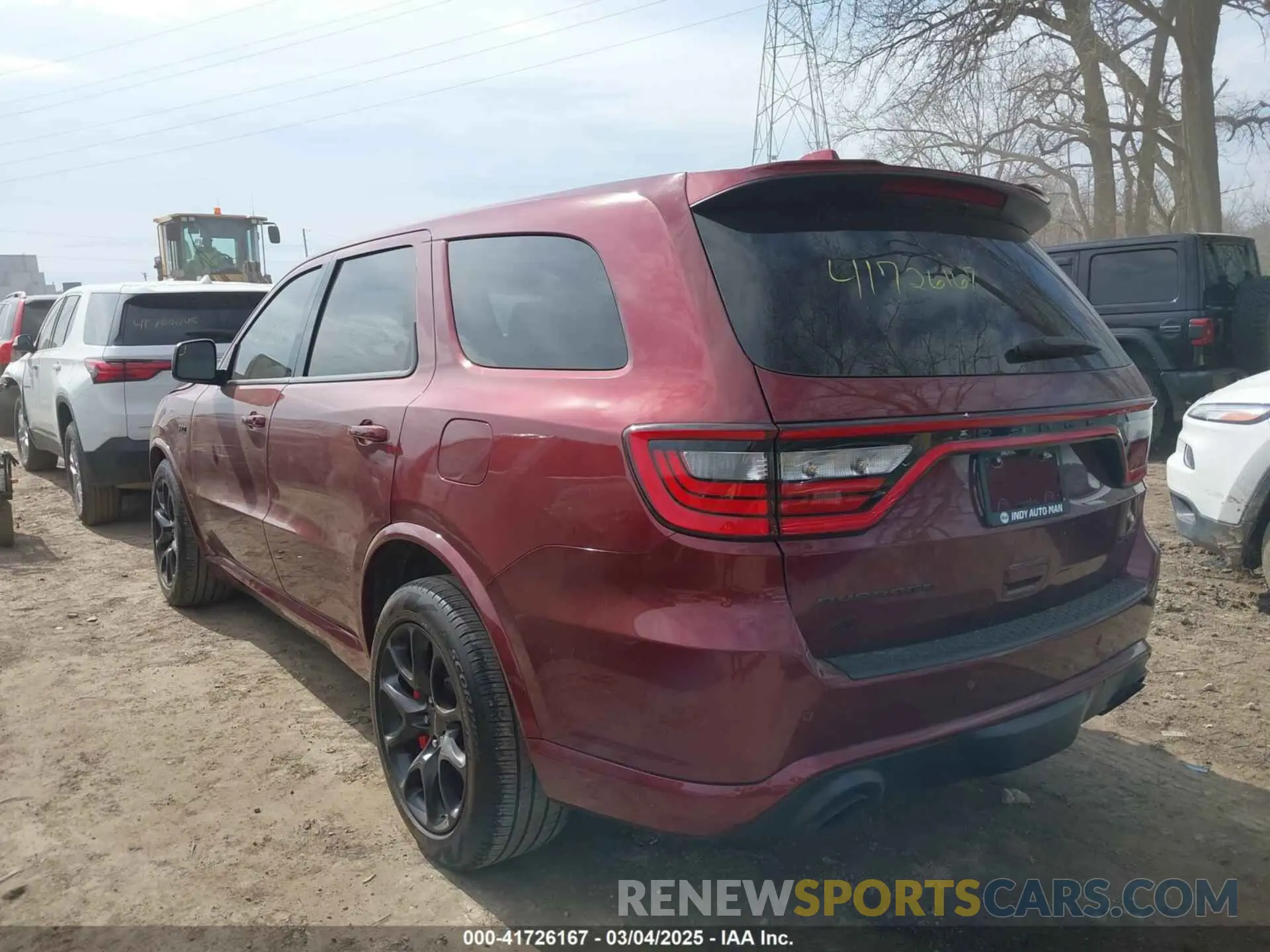 3 Photograph of a damaged car 1C4SDJGJ2NC203916 DODGE DURANGO 2022