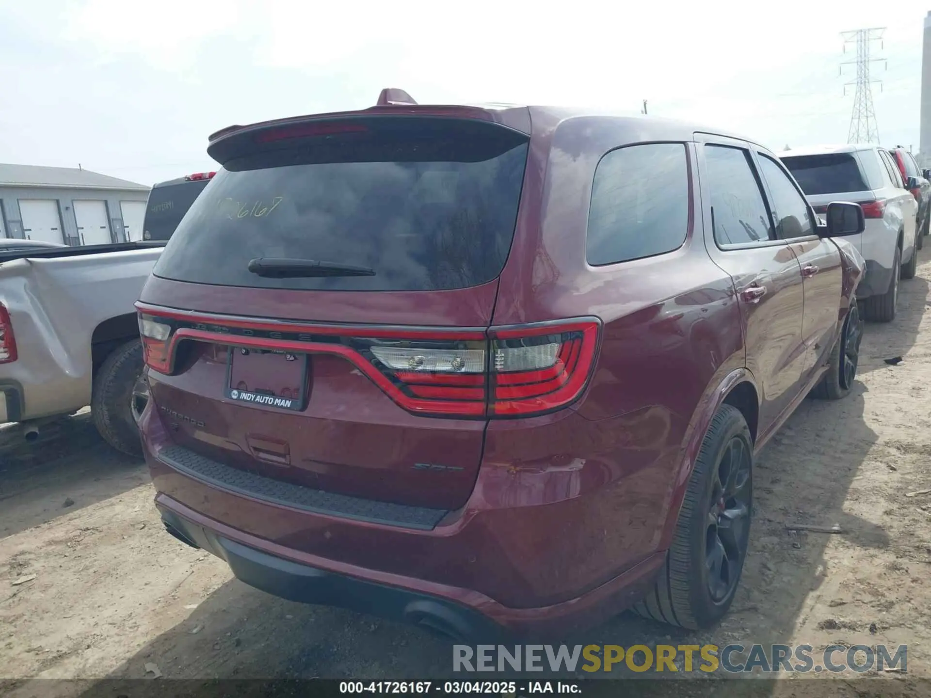 4 Photograph of a damaged car 1C4SDJGJ2NC203916 DODGE DURANGO 2022
