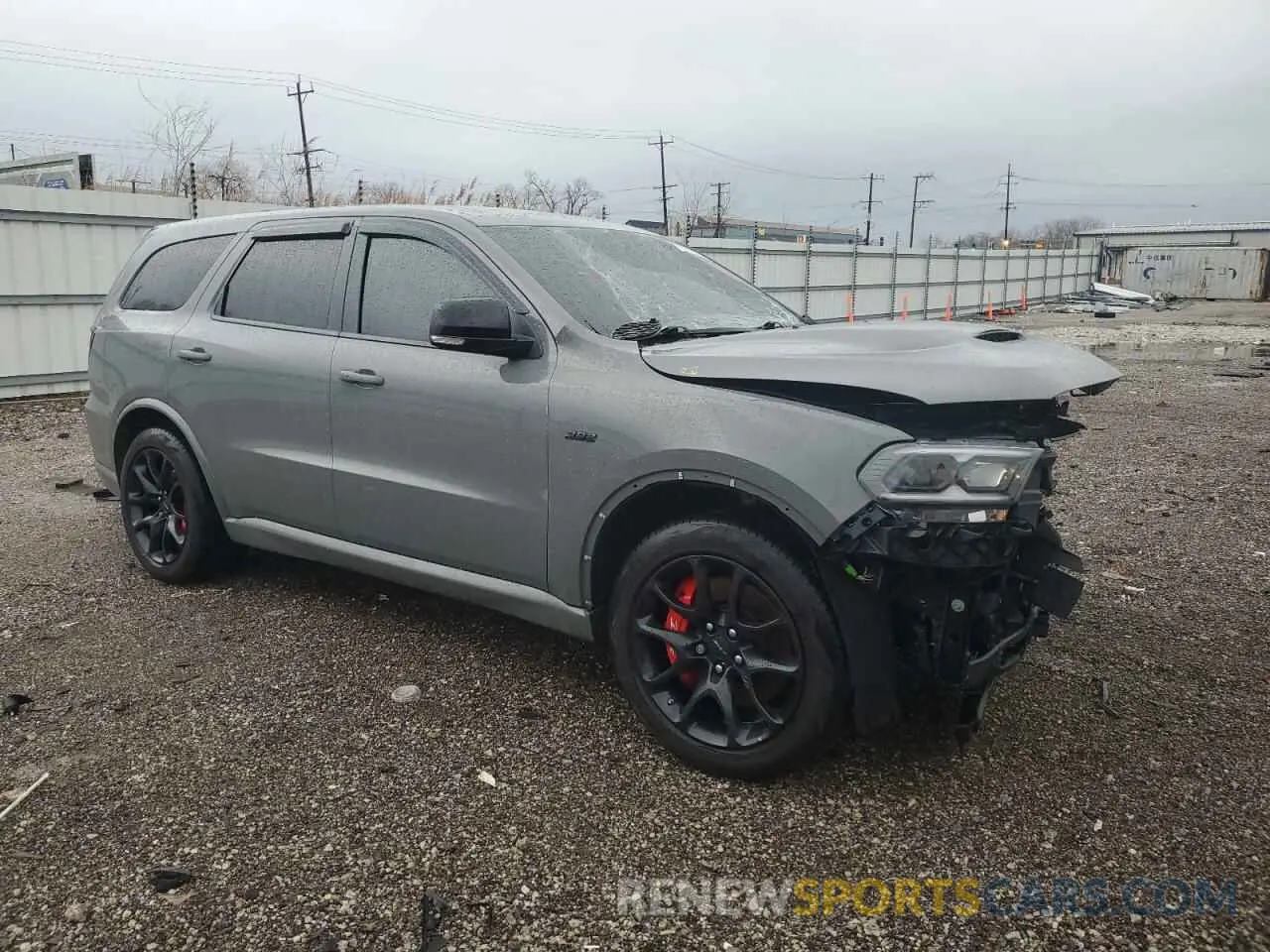 4 Photograph of a damaged car 1C4SDJGJ3NC214410 DODGE DURANGO 2022