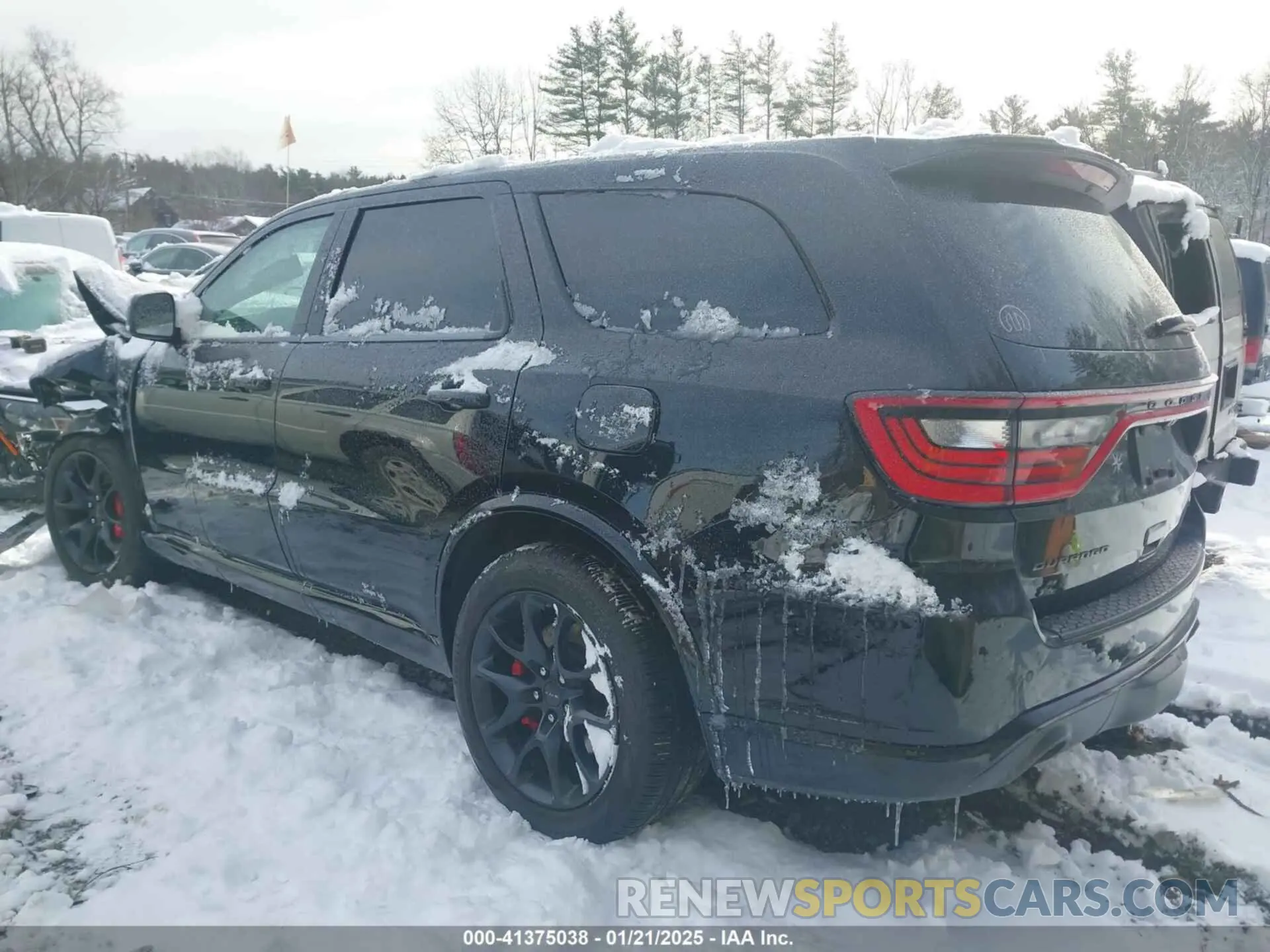3 Photograph of a damaged car 1C4SDJGJ8NC133080 DODGE DURANGO 2022