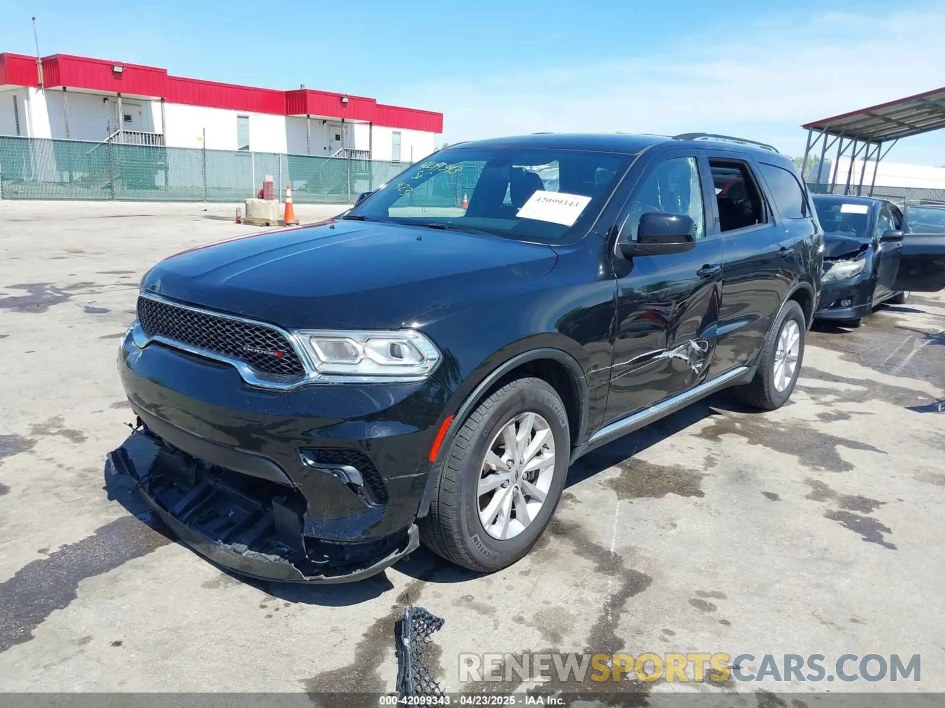 2 Photograph of a damaged car 1C4RDHAG1PC635467 DODGE DURANGO 2023