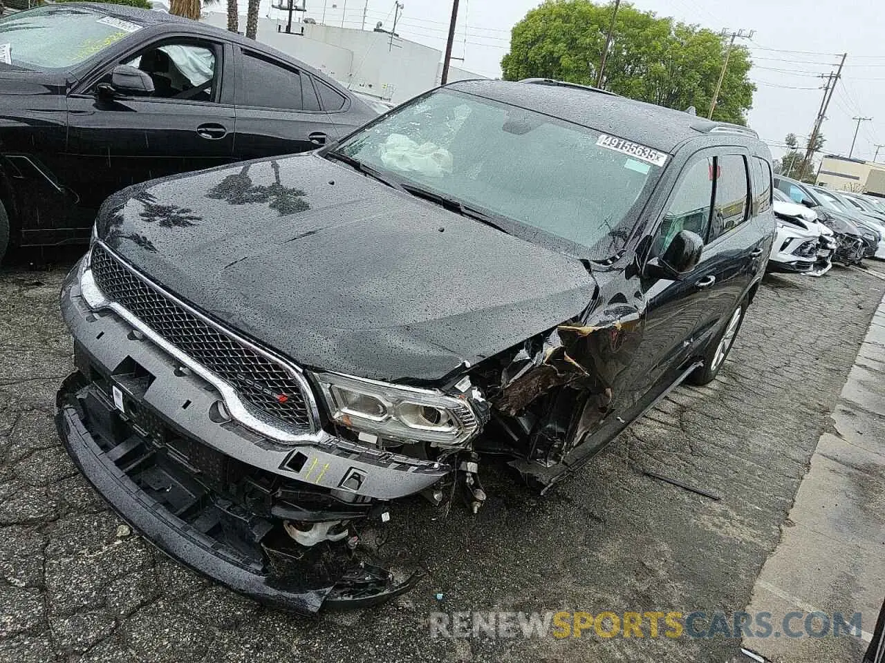 1 Photograph of a damaged car 1C4RDHAG4PC630344 DODGE DURANGO 2023