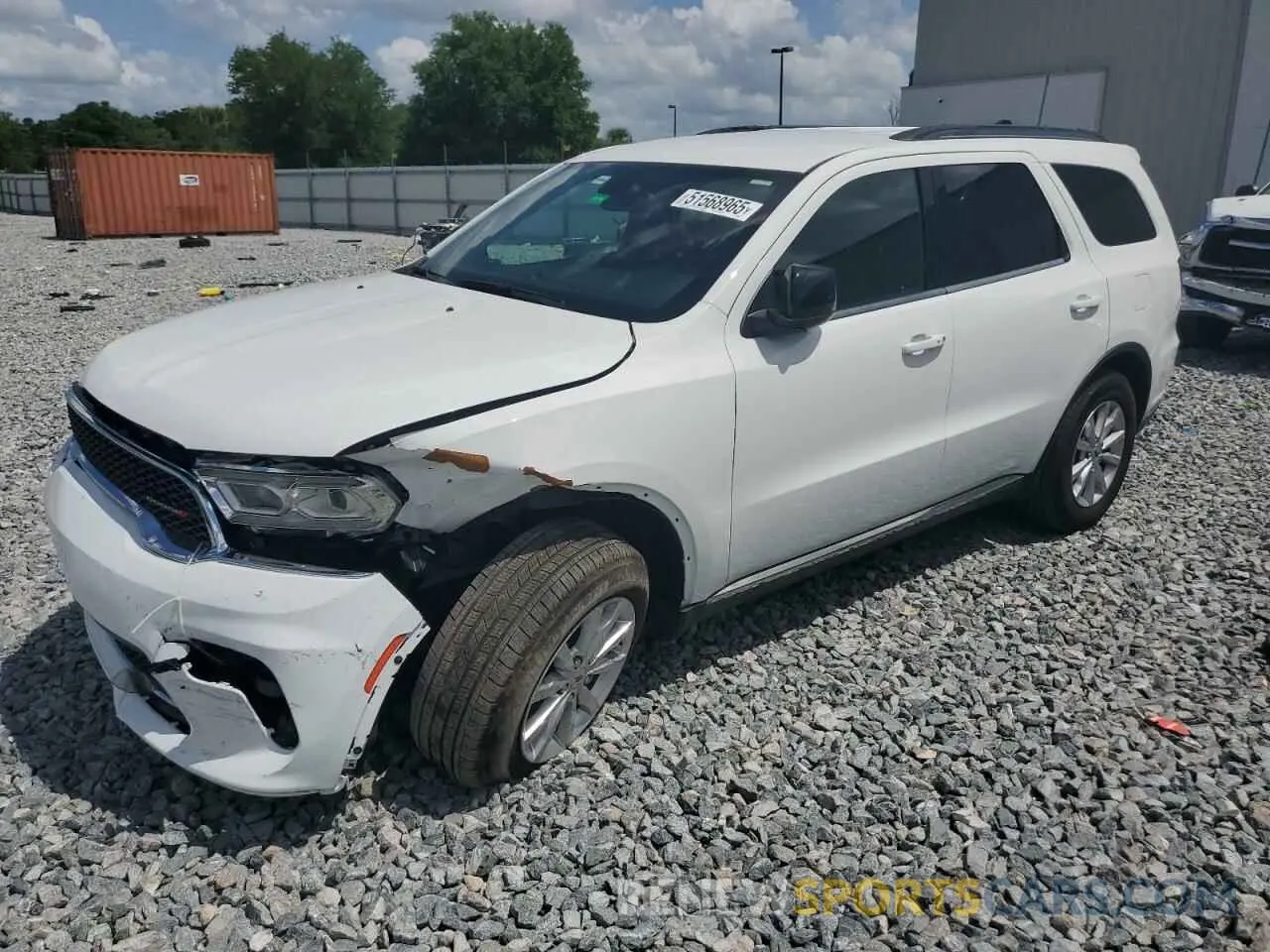 1 Photograph of a damaged car 1C4RDHAG4PC635107 DODGE DURANGO 2023