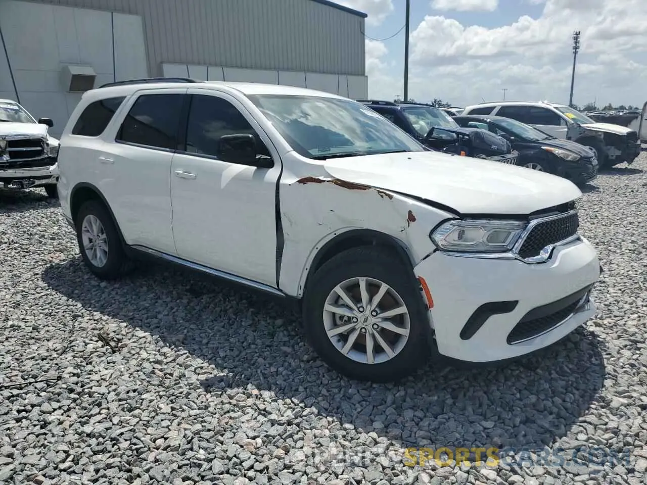 4 Photograph of a damaged car 1C4RDHAG4PC635107 DODGE DURANGO 2023