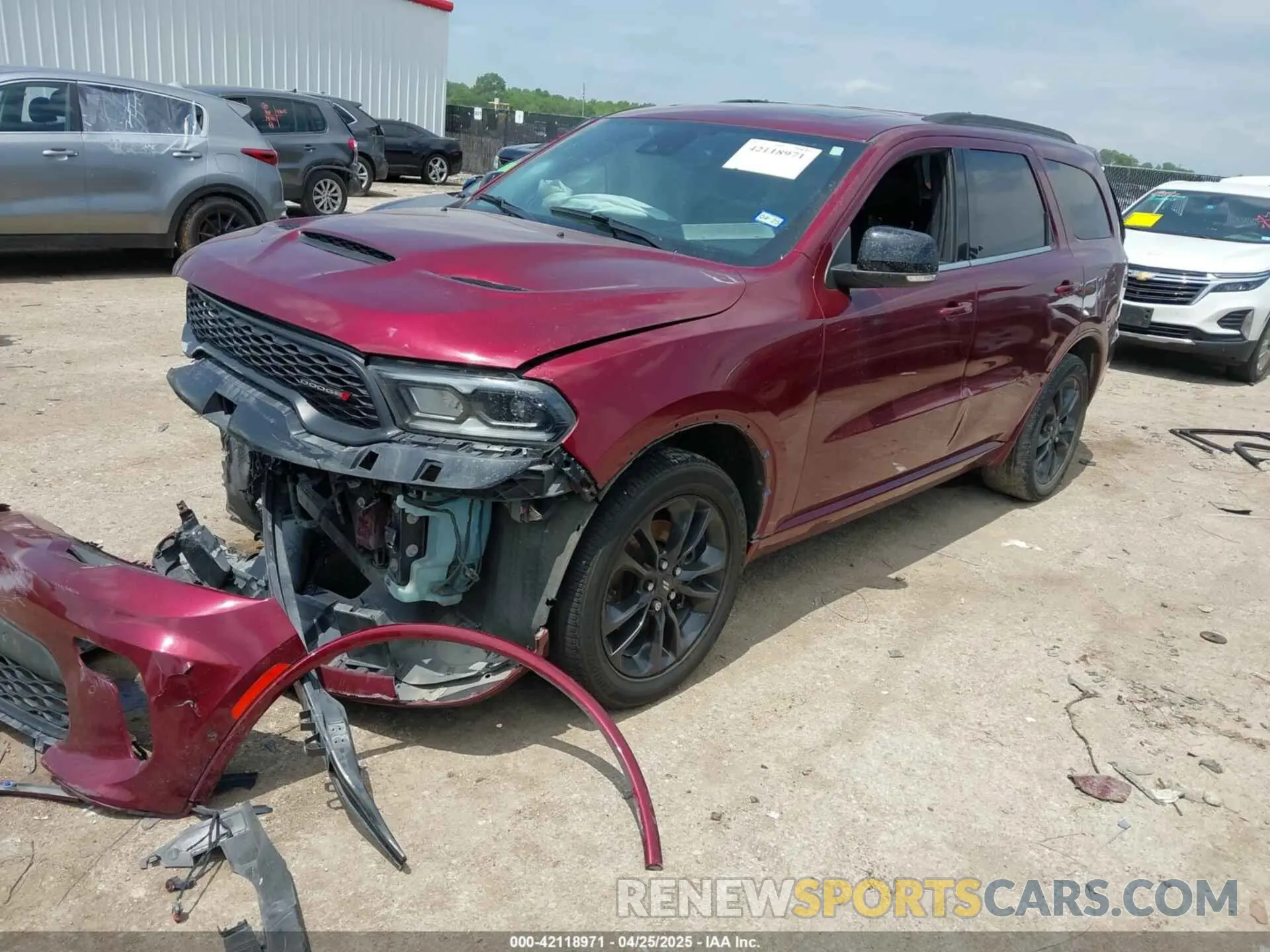 2 Photograph of a damaged car 1C4RDHDG1PC589604 DODGE DURANGO 2023