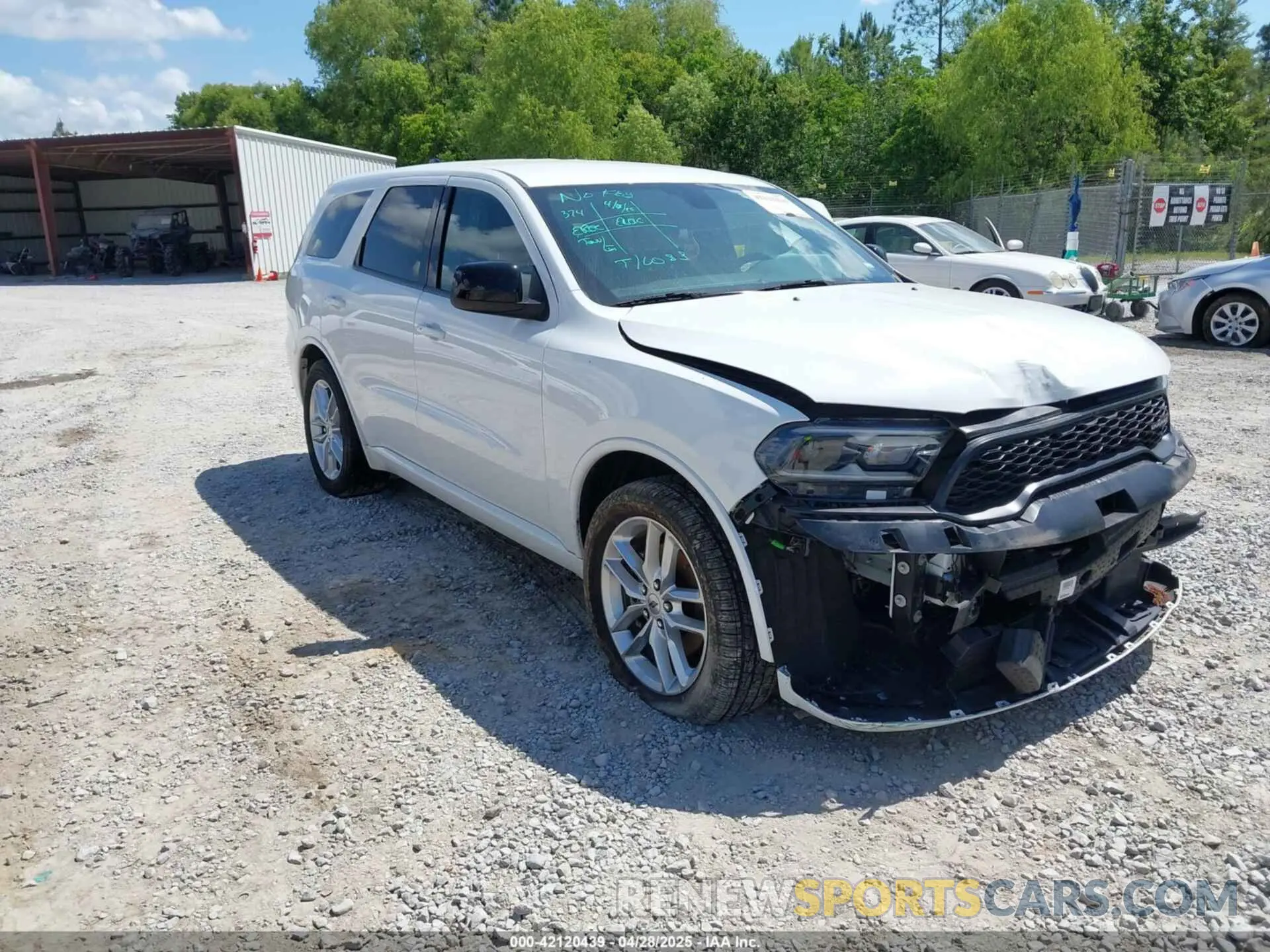 1 Photograph of a damaged car 1C4RDHDG1PC630426 DODGE DURANGO 2023