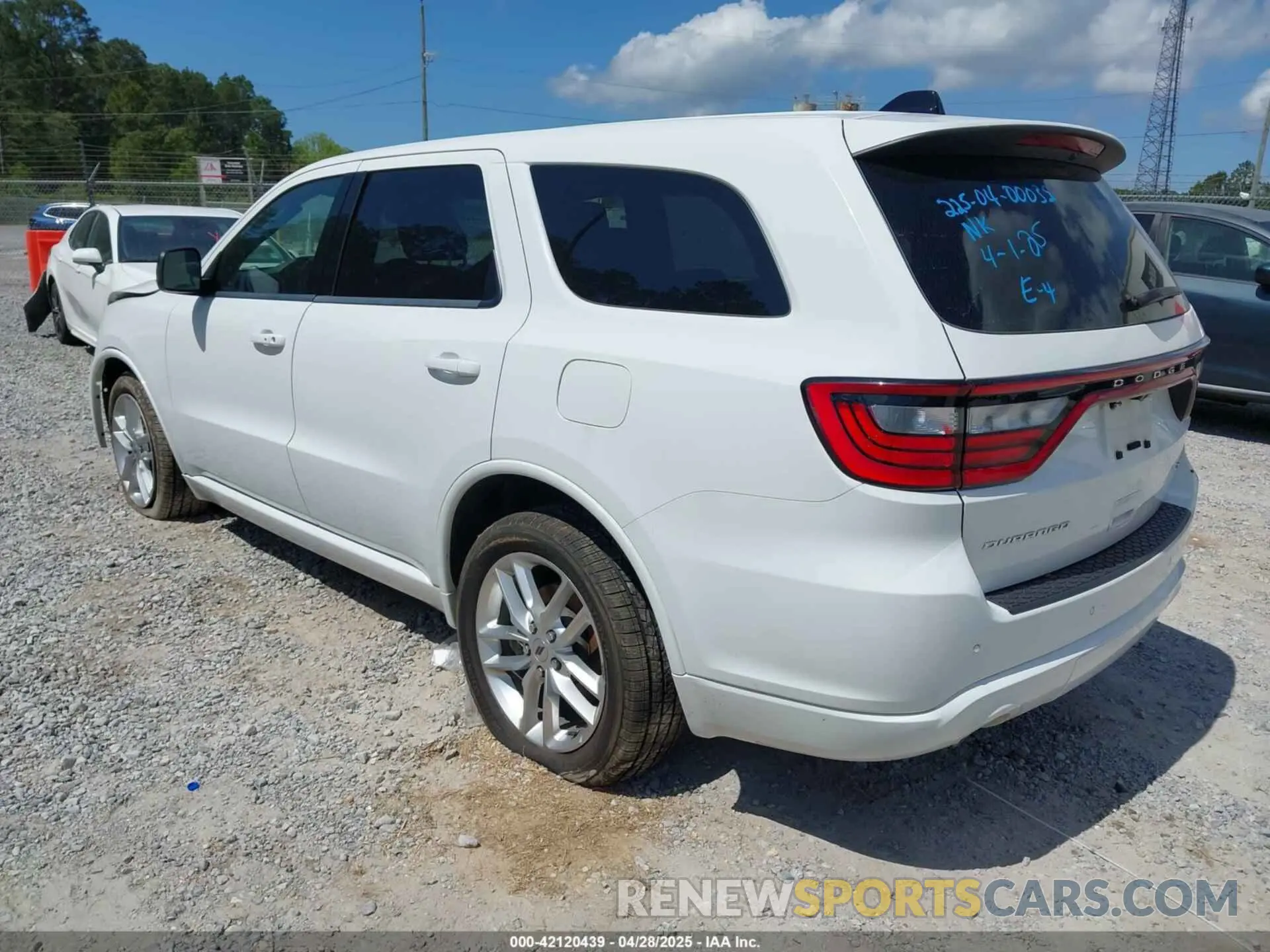 3 Photograph of a damaged car 1C4RDHDG1PC630426 DODGE DURANGO 2023