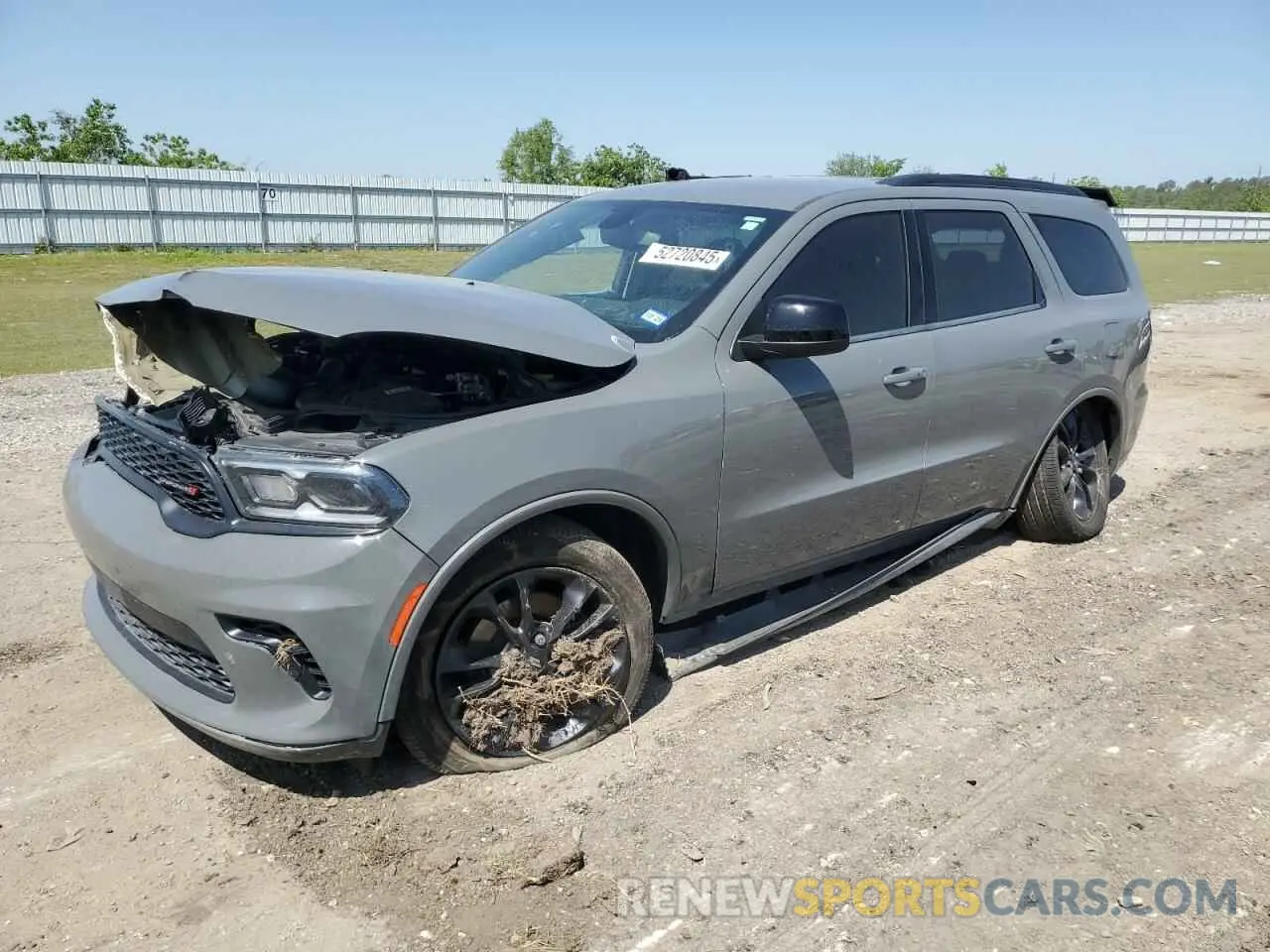 1 Photograph of a damaged car 1C4RDHDG1PC654225 DODGE DURANGO 2023