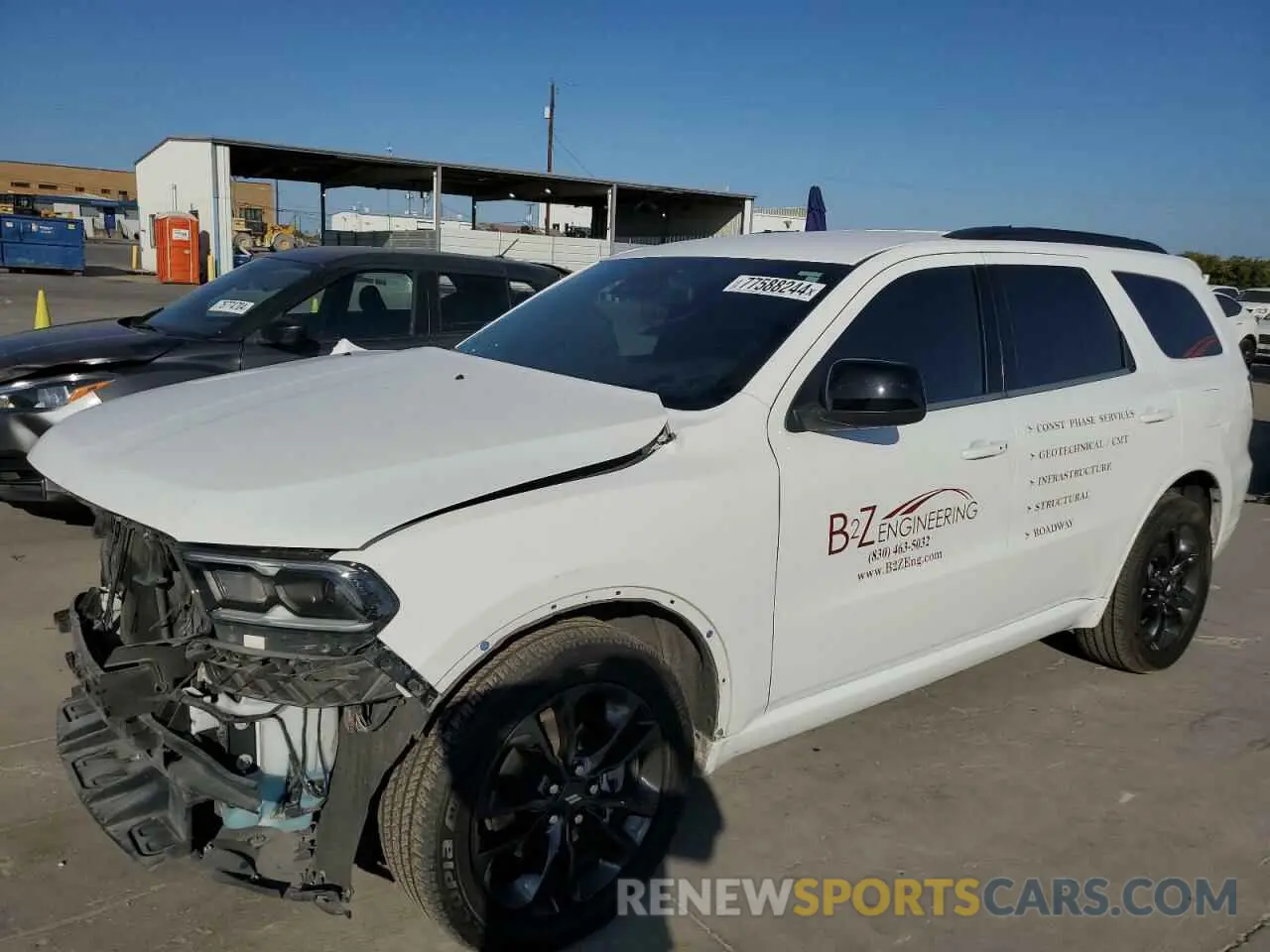 1 Photograph of a damaged car 1C4RDHDG6PC612469 DODGE DURANGO 2023
