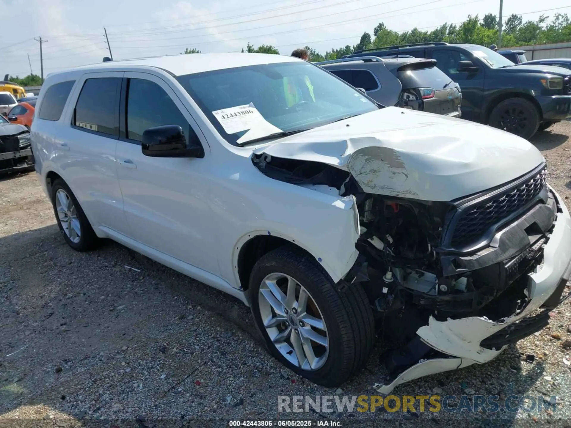 1 Photograph of a damaged car 1C4RDHDG6PC685566 DODGE DURANGO 2023