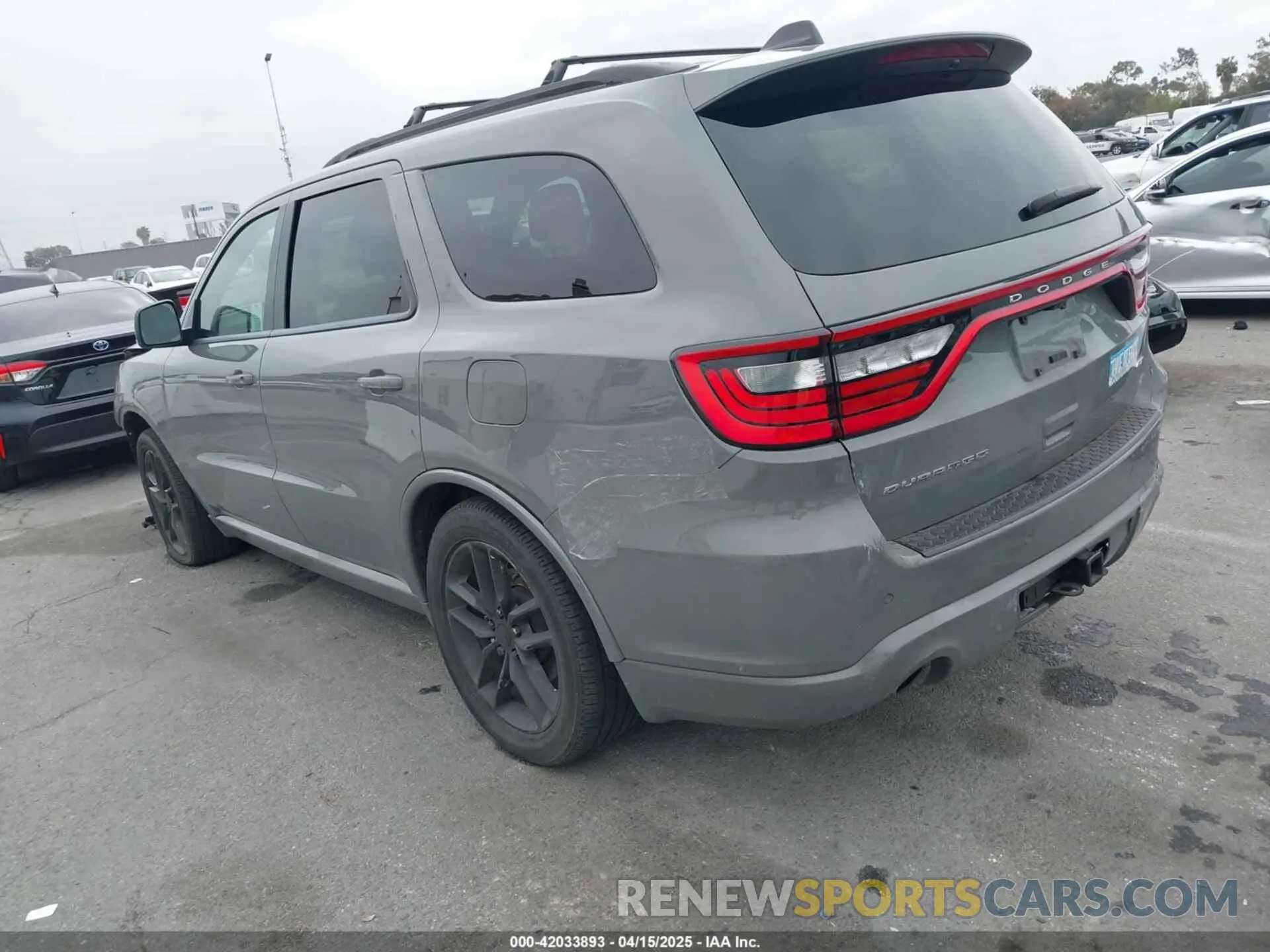 3 Photograph of a damaged car 1C4RDHDG8PC551884 DODGE DURANGO 2023