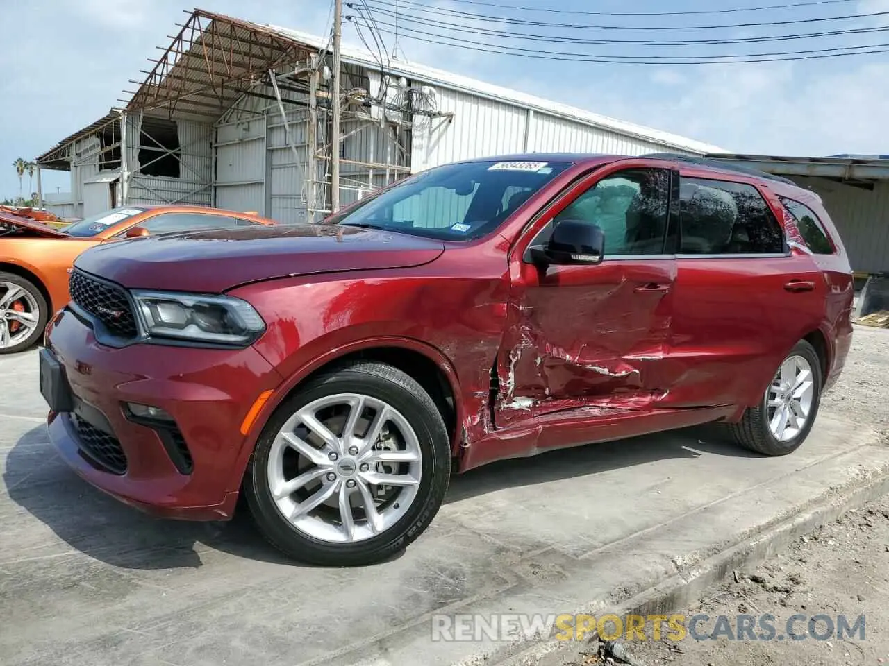1 Photograph of a damaged car 1C4RDHDG9PC583047 DODGE DURANGO 2023