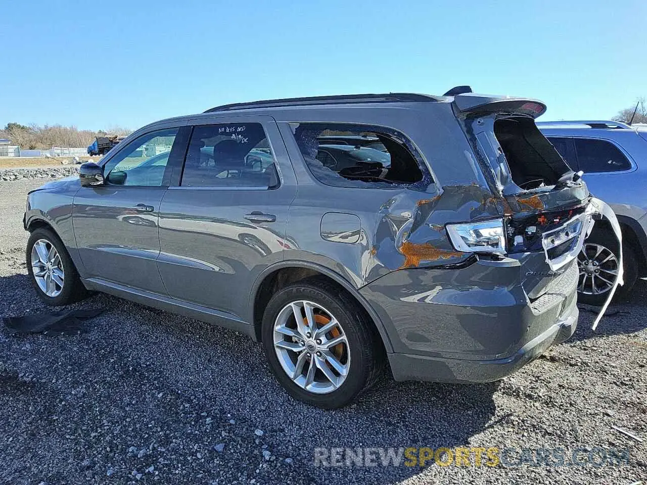 2 Photograph of a damaged car 1C4RDHDG9PC596333 DODGE DURANGO 2023