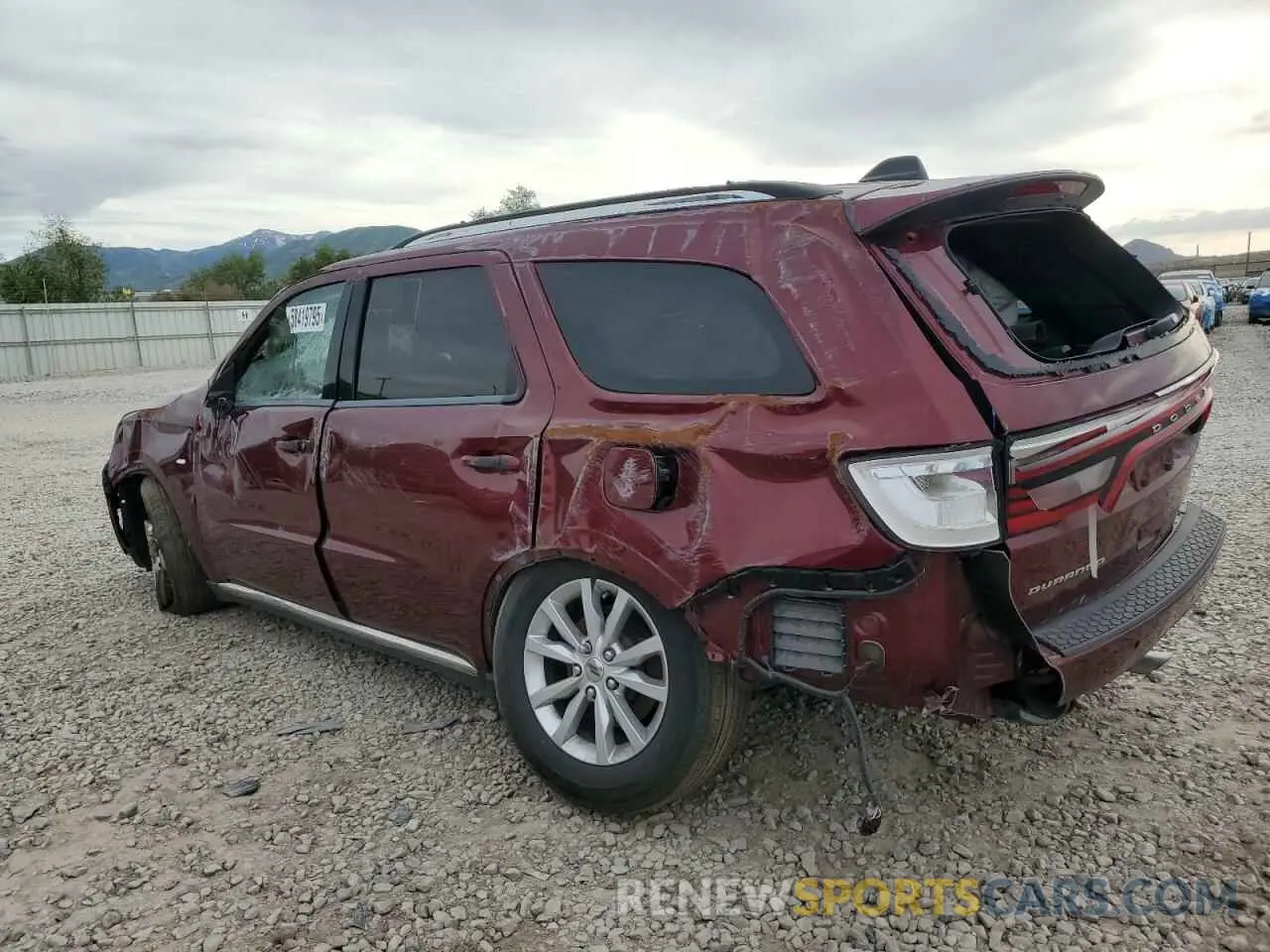 2 Photograph of a damaged car 1C4RDJAGXPC597972 DODGE DURANGO 2023
