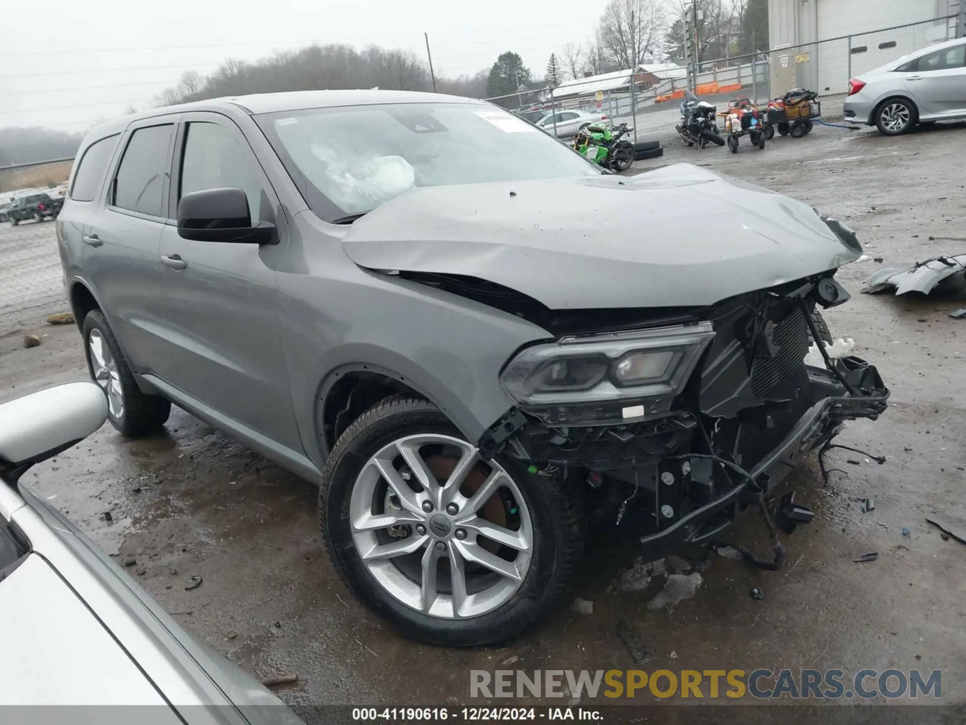 1 Photograph of a damaged car 1C4RDJDG1PC556514 DODGE DURANGO 2023