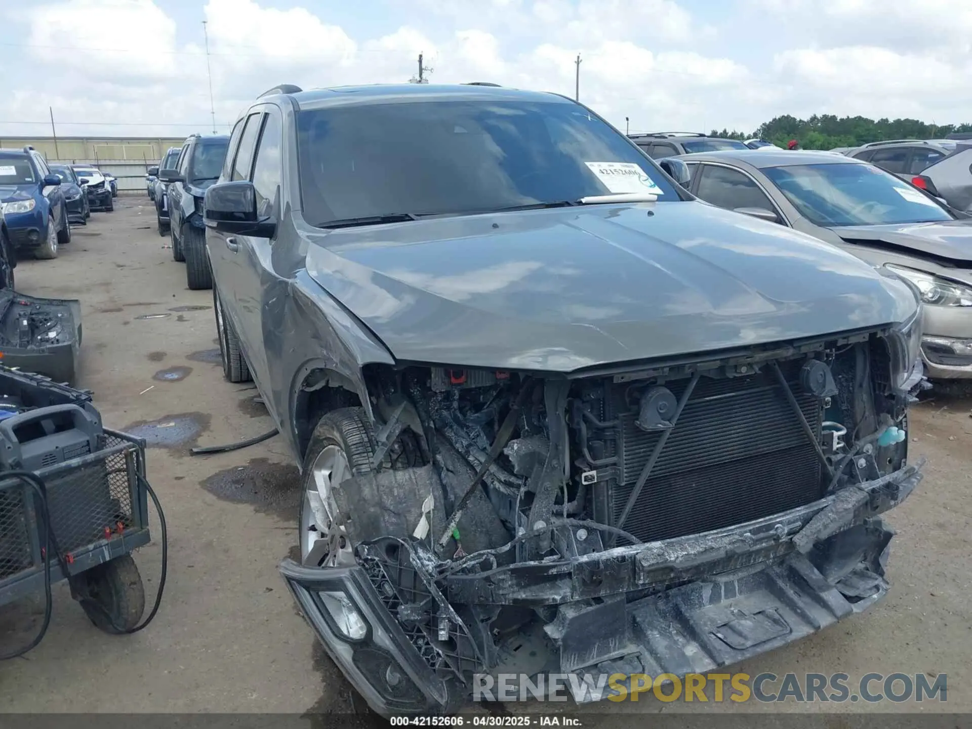 1 Photograph of a damaged car 1C4RDJDG2PC572740 DODGE DURANGO 2023