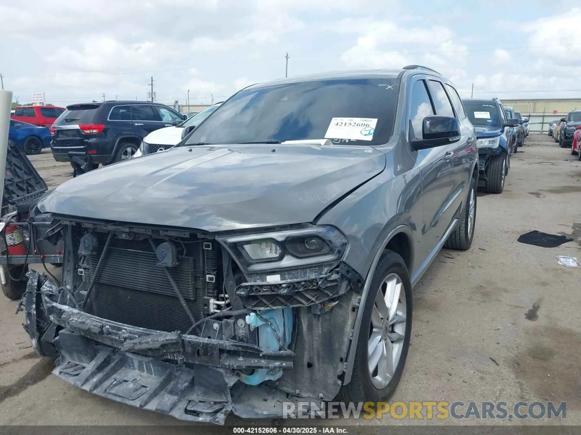2 Photograph of a damaged car 1C4RDJDG2PC572740 DODGE DURANGO 2023