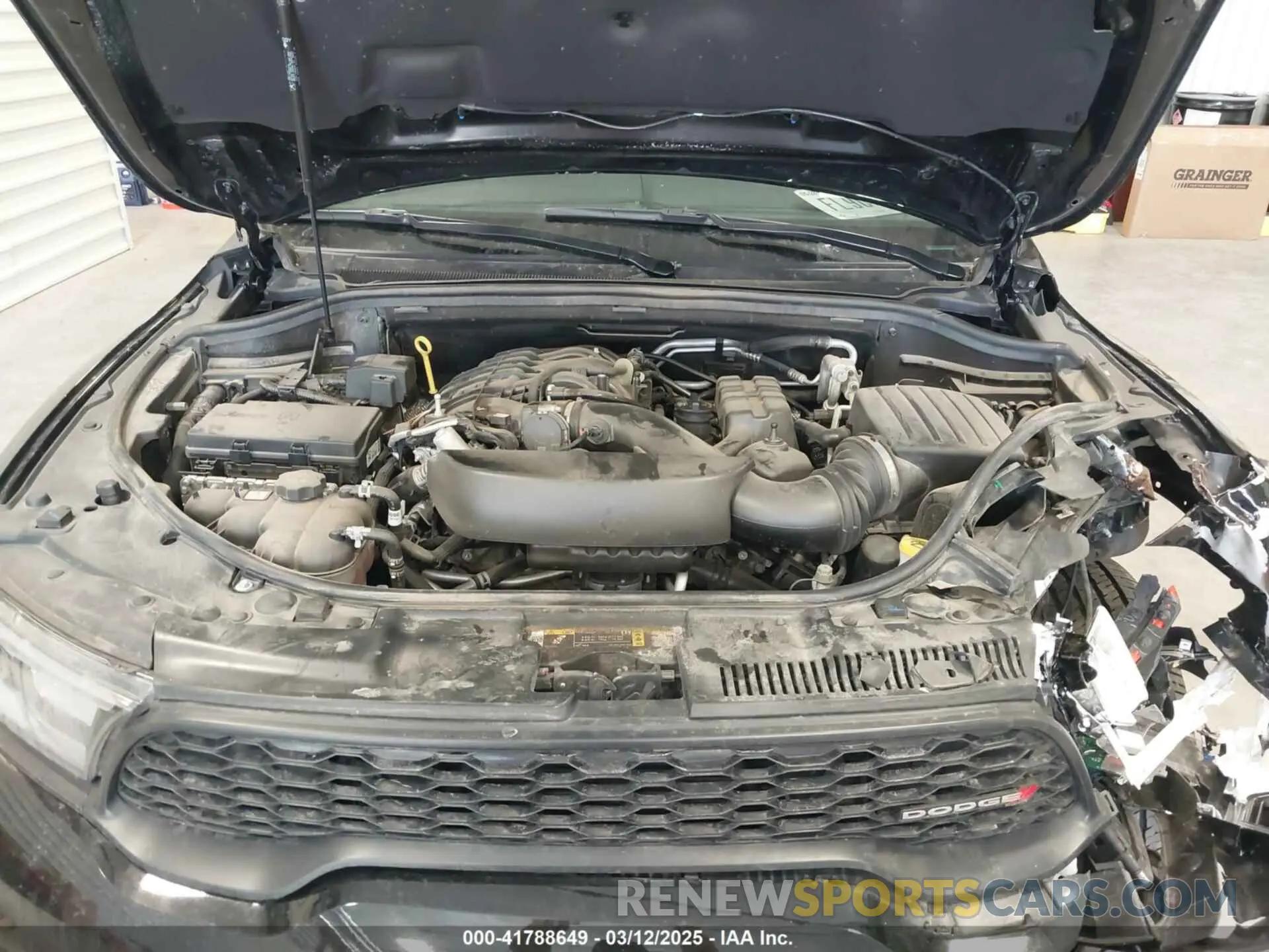 10 Photograph of a damaged car 1C4RDJDG2PC675673 DODGE DURANGO 2023