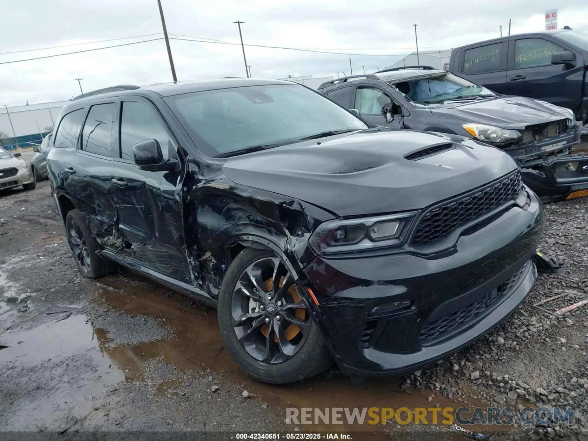 1 Photograph of a damaged car 1C4RDJDG3PC653651 DODGE DURANGO 2023