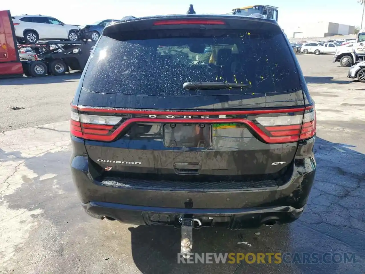 6 Photograph of a damaged car 1C4RDJDG3PC688092 DODGE DURANGO 2023