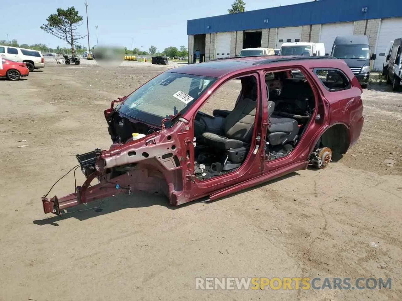 1 Photograph of a damaged car 1C4RDJDG4PC604488 DODGE DURANGO 2023