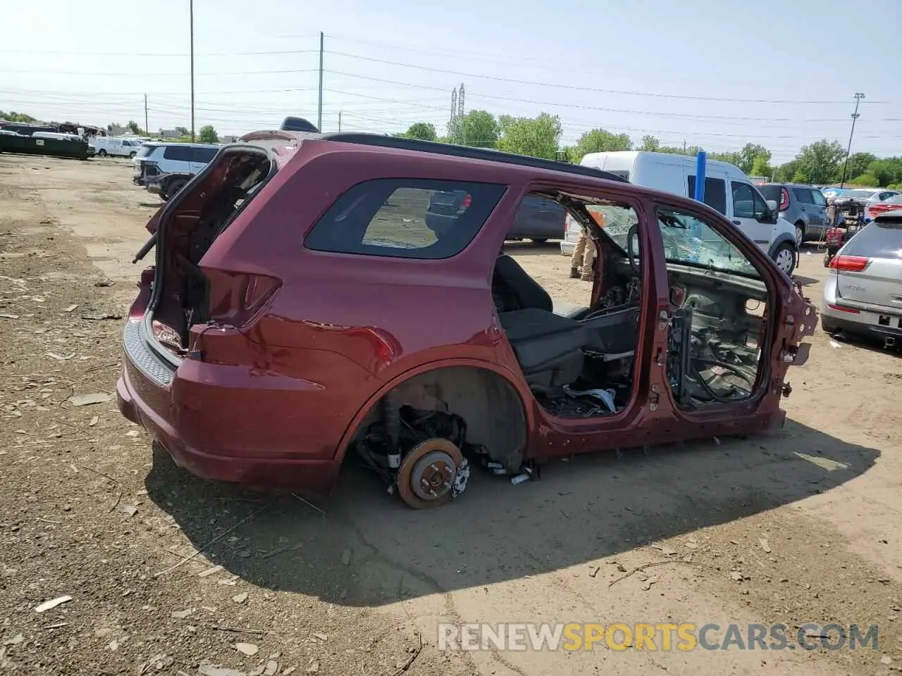 3 Photograph of a damaged car 1C4RDJDG4PC604488 DODGE DURANGO 2023