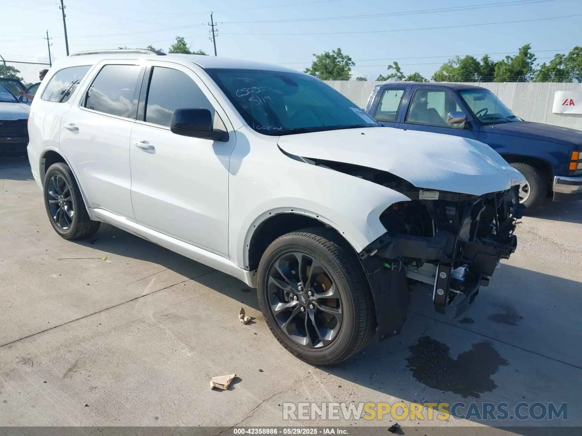 1 Photograph of a damaged car 1C4RDJDG4PC639533 DODGE DURANGO 2023