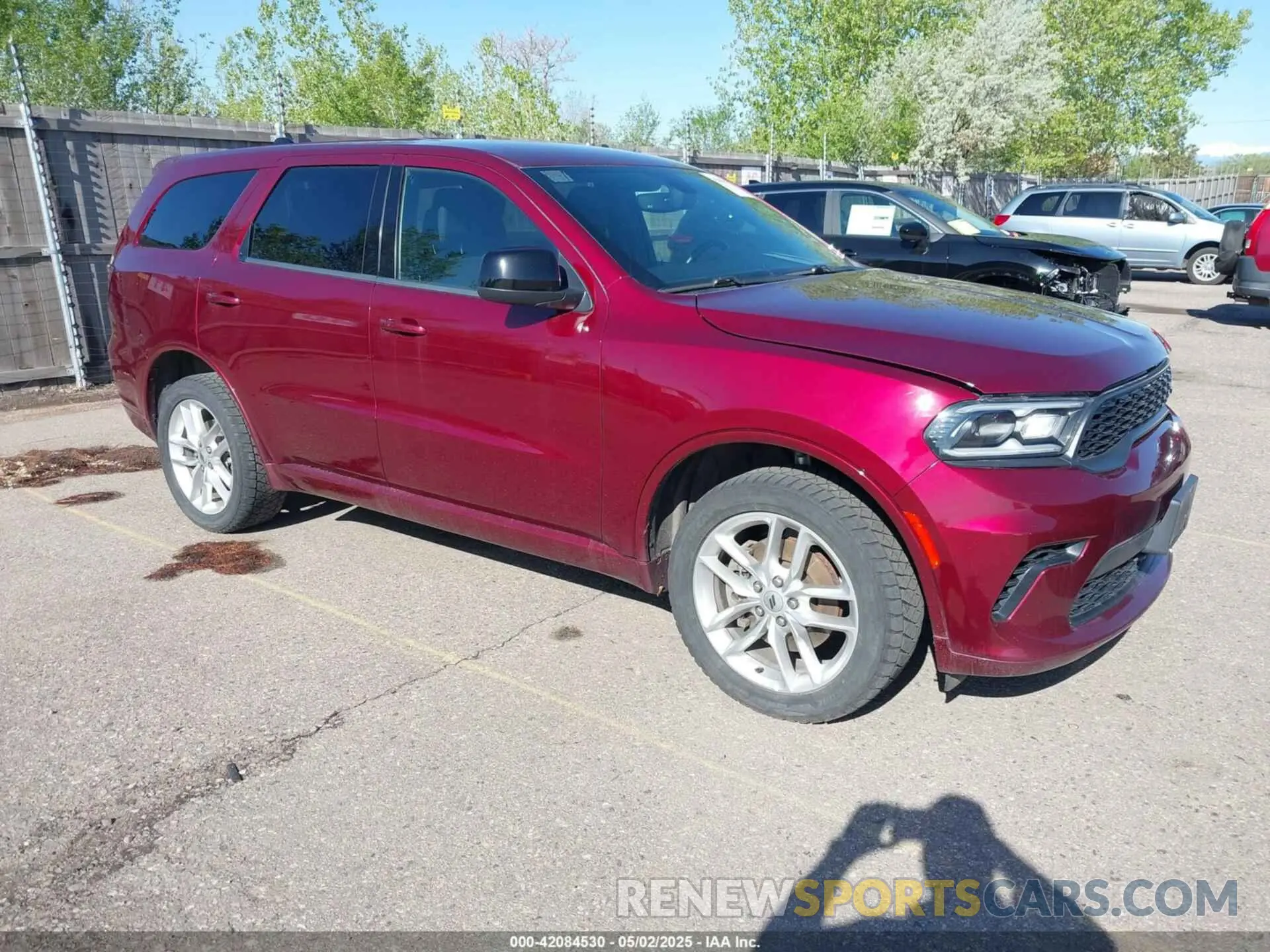 1 Photograph of a damaged car 1C4RDJDG5PC617489 DODGE DURANGO 2023