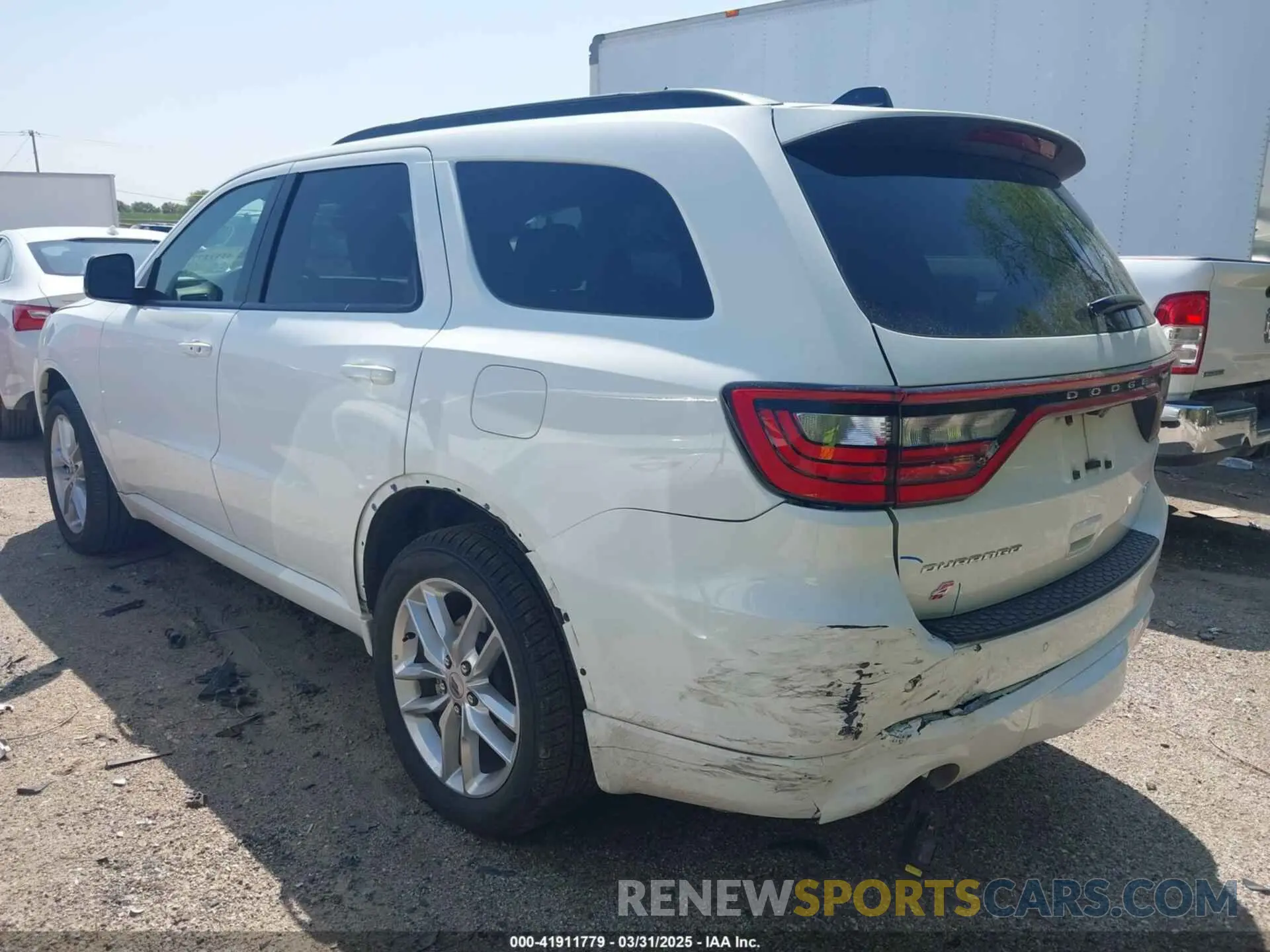3 Photograph of a damaged car 1C4RDJDG6PC603410 DODGE DURANGO 2023