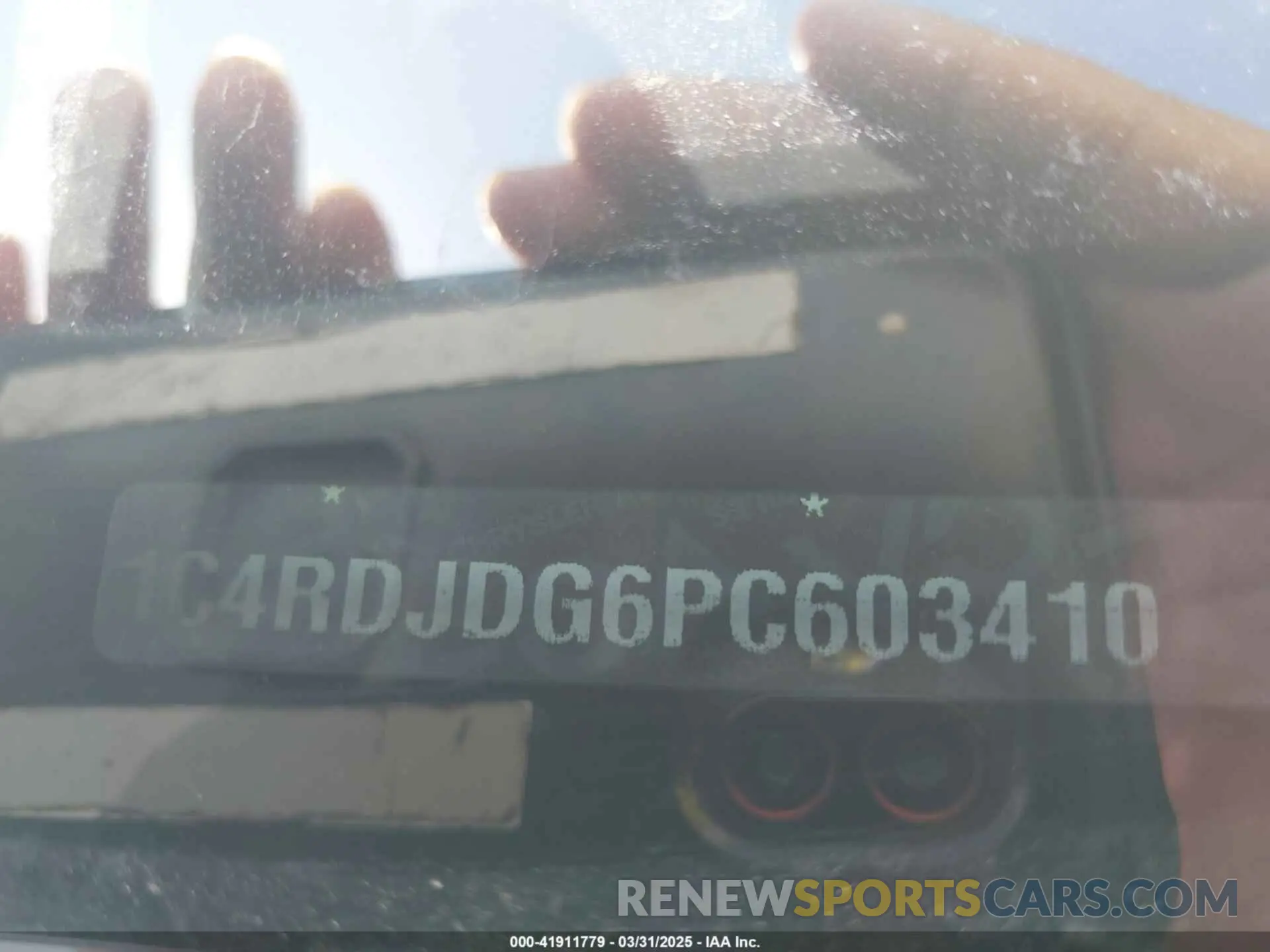 9 Photograph of a damaged car 1C4RDJDG6PC603410 DODGE DURANGO 2023